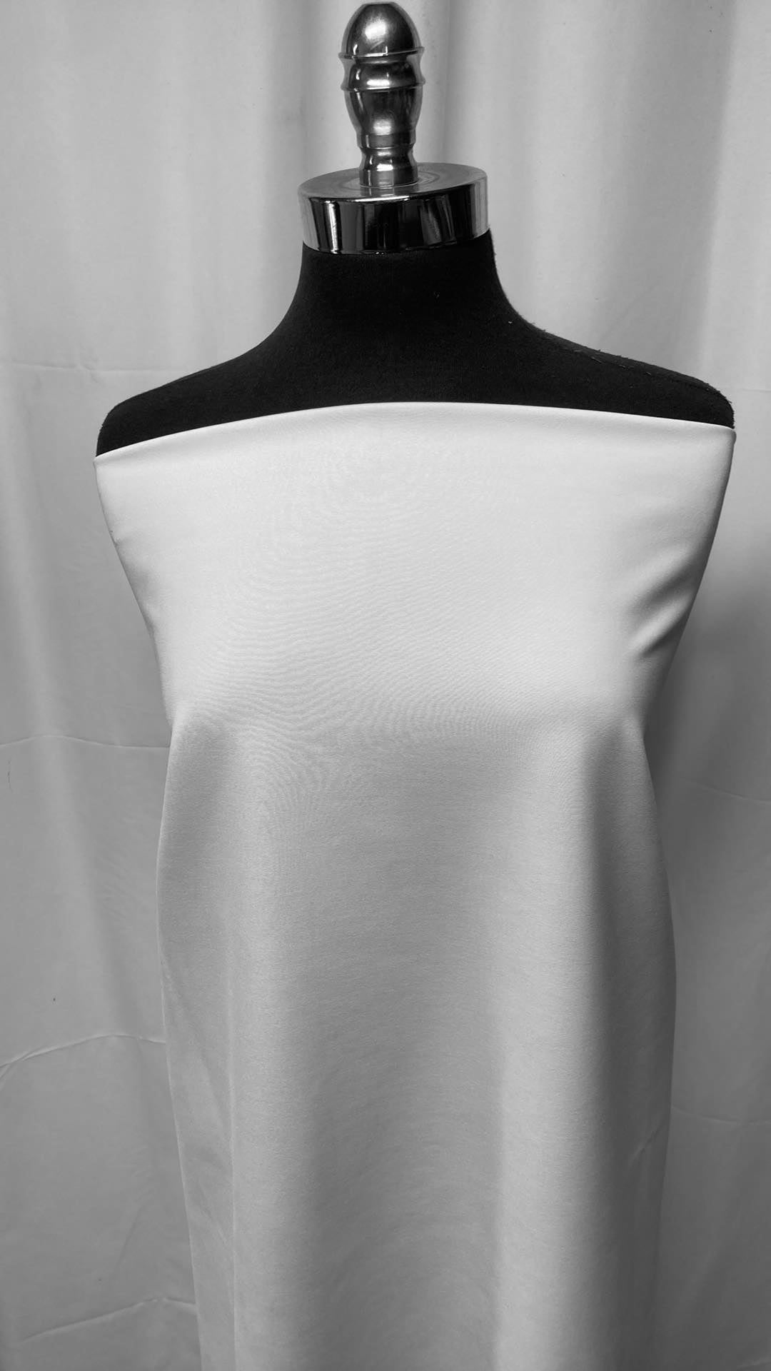 White - Japanese Ponte - 2 Yard Cut