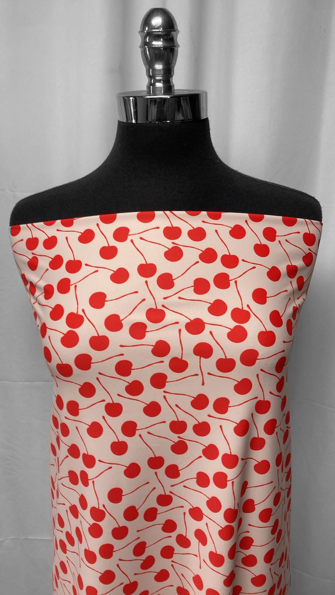 Cherries - Yoga Performance - 2 Yard Cut