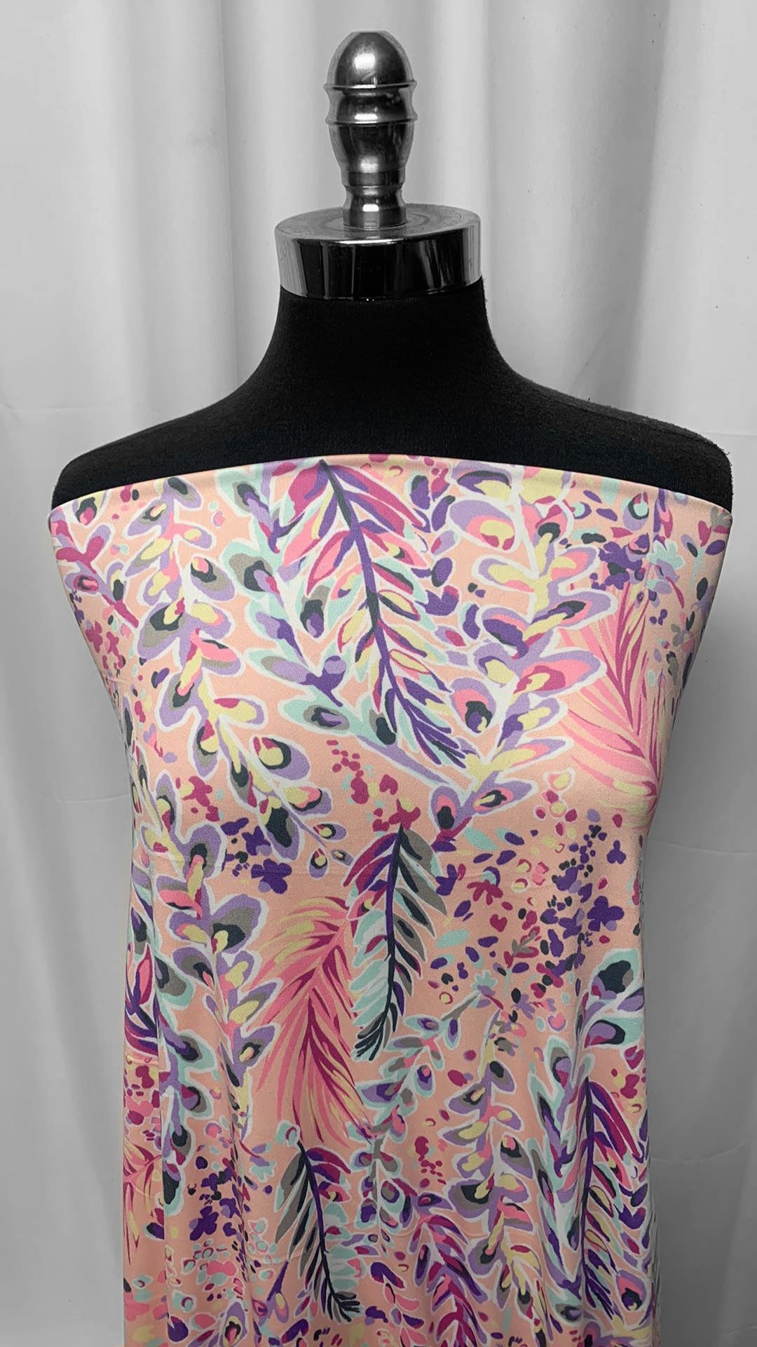 Pink Leaves - DTY - 3 Yard Cut