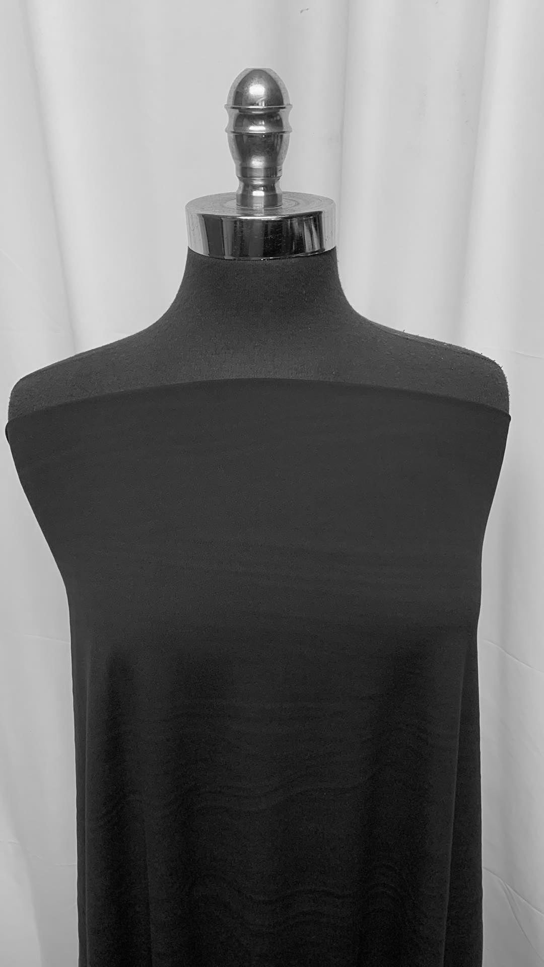 SPECIAL PURCHASE! - Black Performance (Peached Face) - 2 Yard Cut