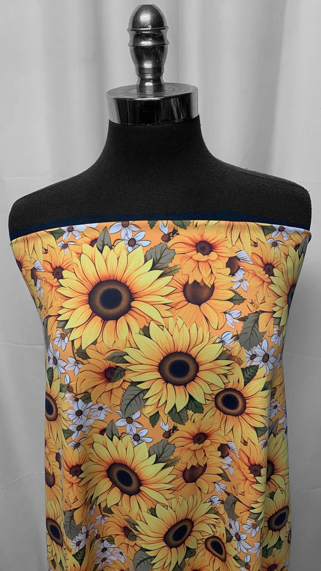 Sunflowers - Glide Nylon/Spandex (300gsm) - 3 Yard Cut