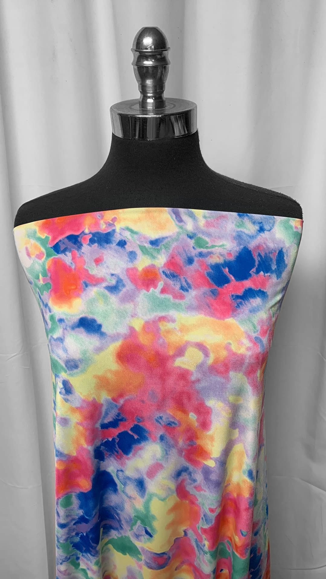 Multicolor Tie Dye - ITY - 3 Yard Cut
