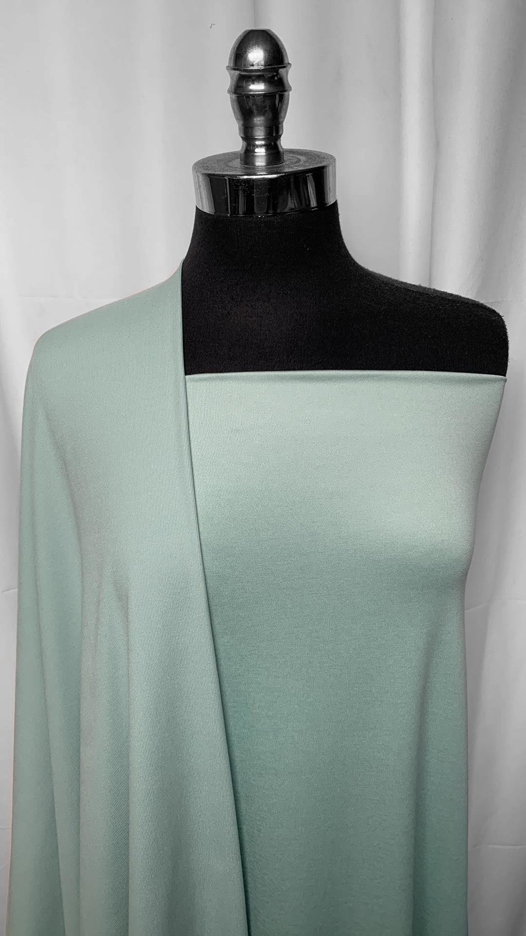 DOUBLE MINT BUNDLE : 2YD Minty Slate Featherweight PF & 2YD Mint PF Rib : A25458