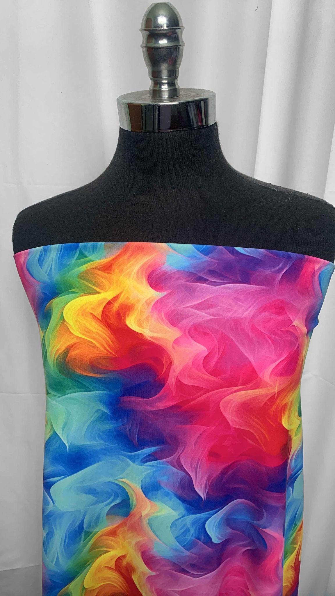 Rainbow Smoke - Glide Nylon/Spandex (300gsm) - 4 Yard Cut