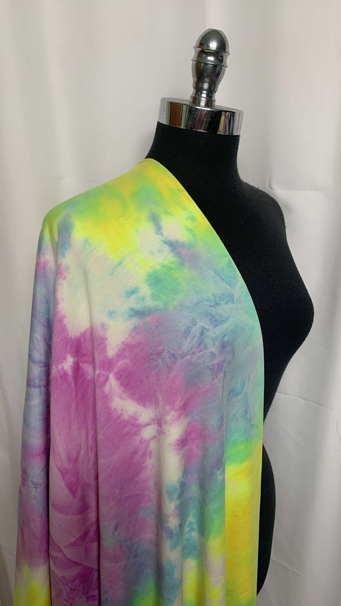 Neon Tie Dye - PRS French Terry - 2 Yard Cut
