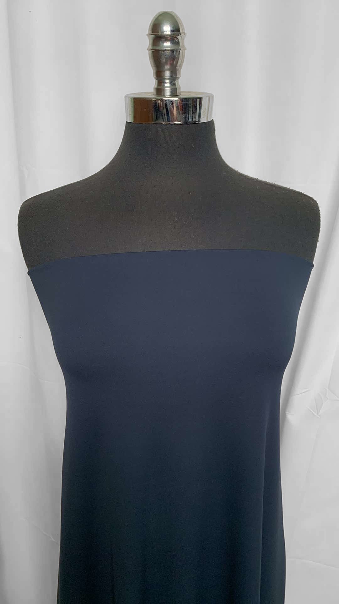 Navy - Wicking Nylon/Spandex Interlock (4-Way Stretch) - 2 Yard Cut