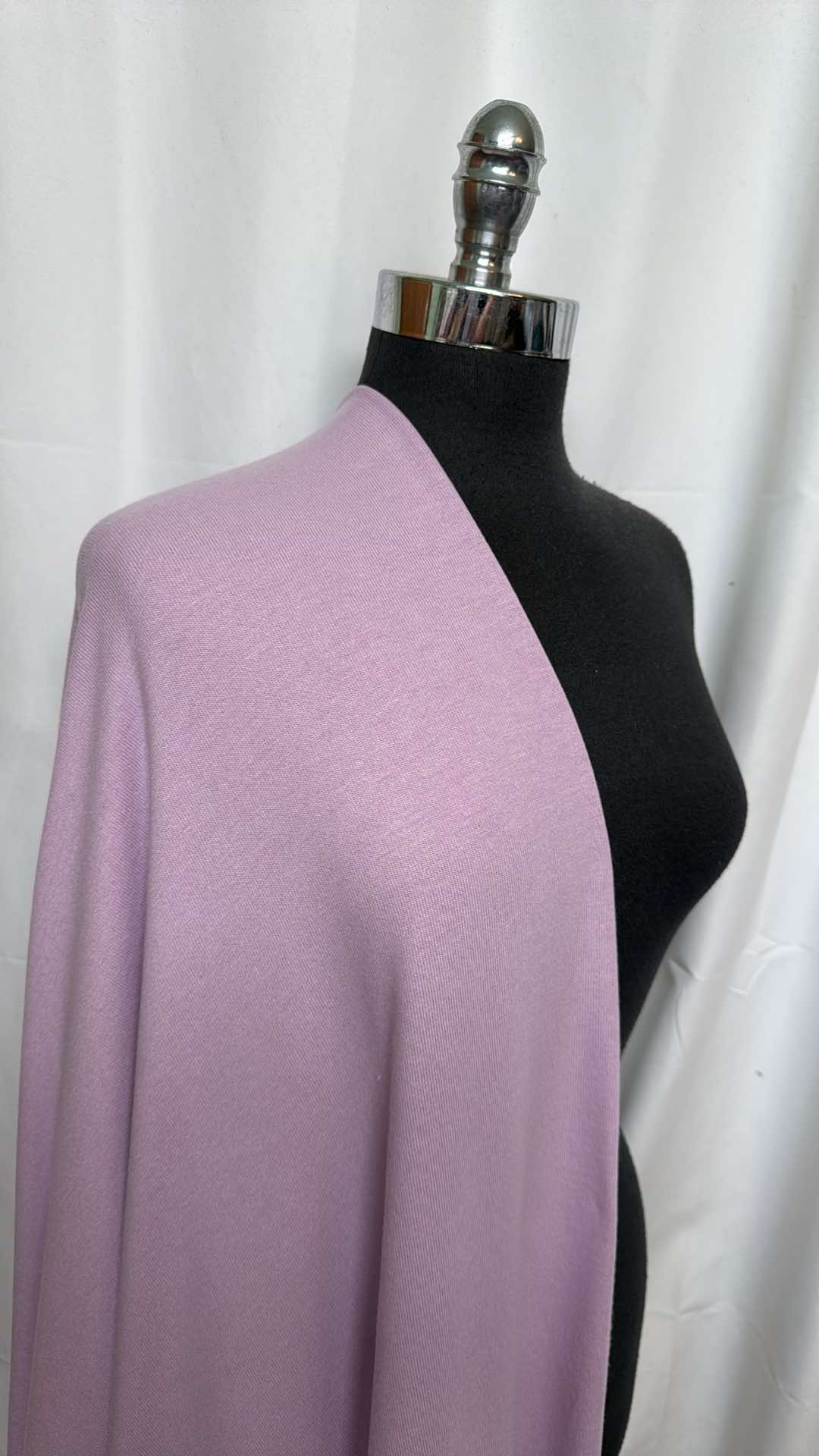 Lavender Dream - Modal/Poly/Spandex Brushed Sweater Knit - 3 Yard Cut
