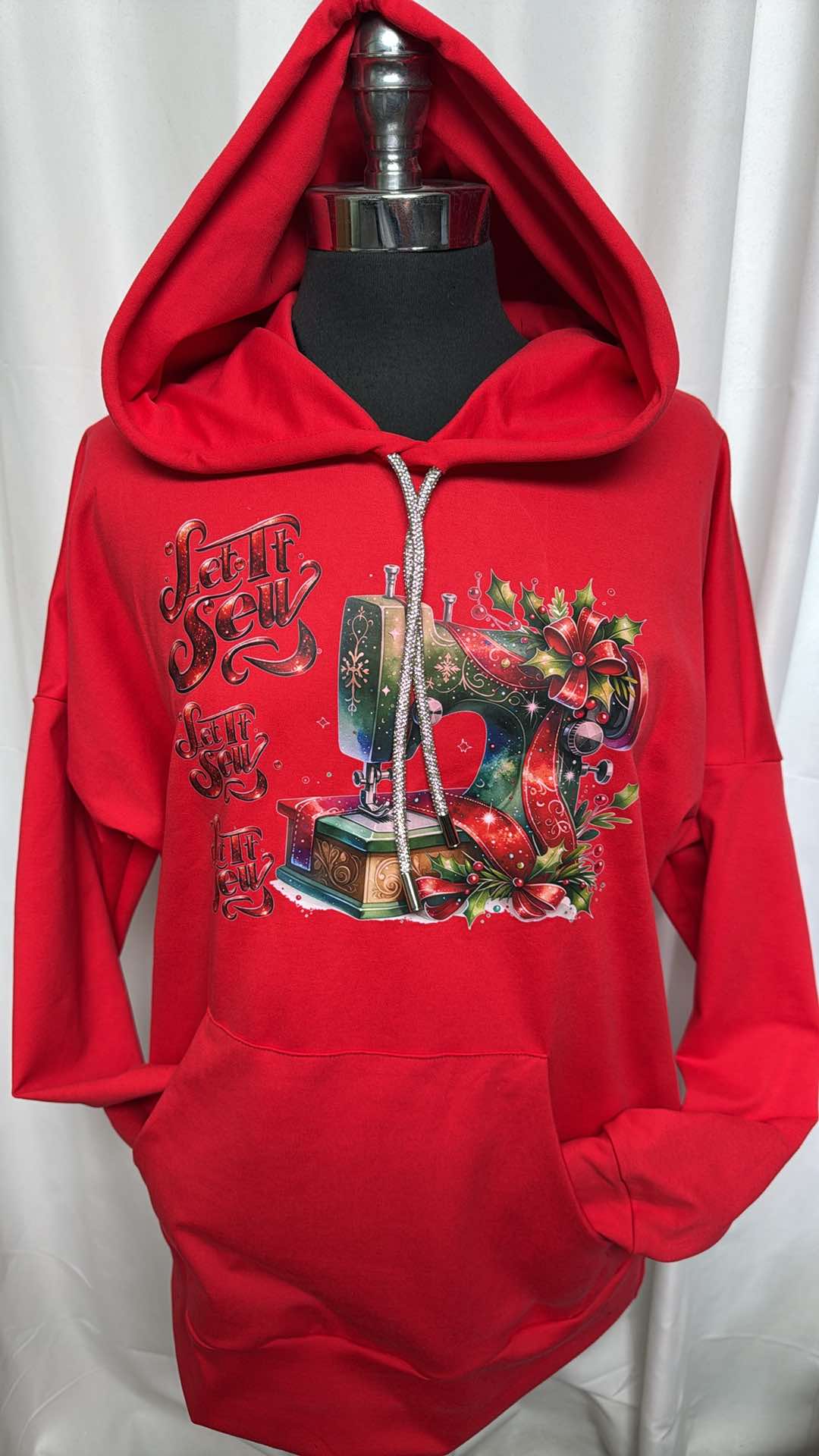 Let It Sew - Iron On Decal - Sold Individually