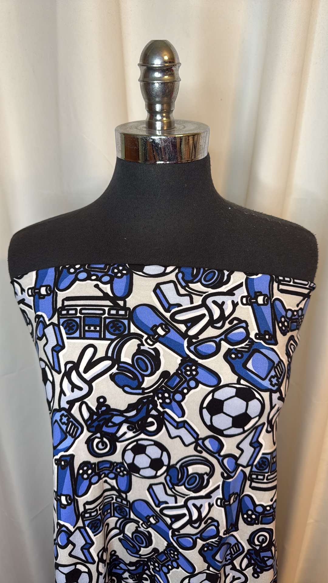 Fun 'n Games - Double Brushed Poly Spandex - 2 Yard Cut