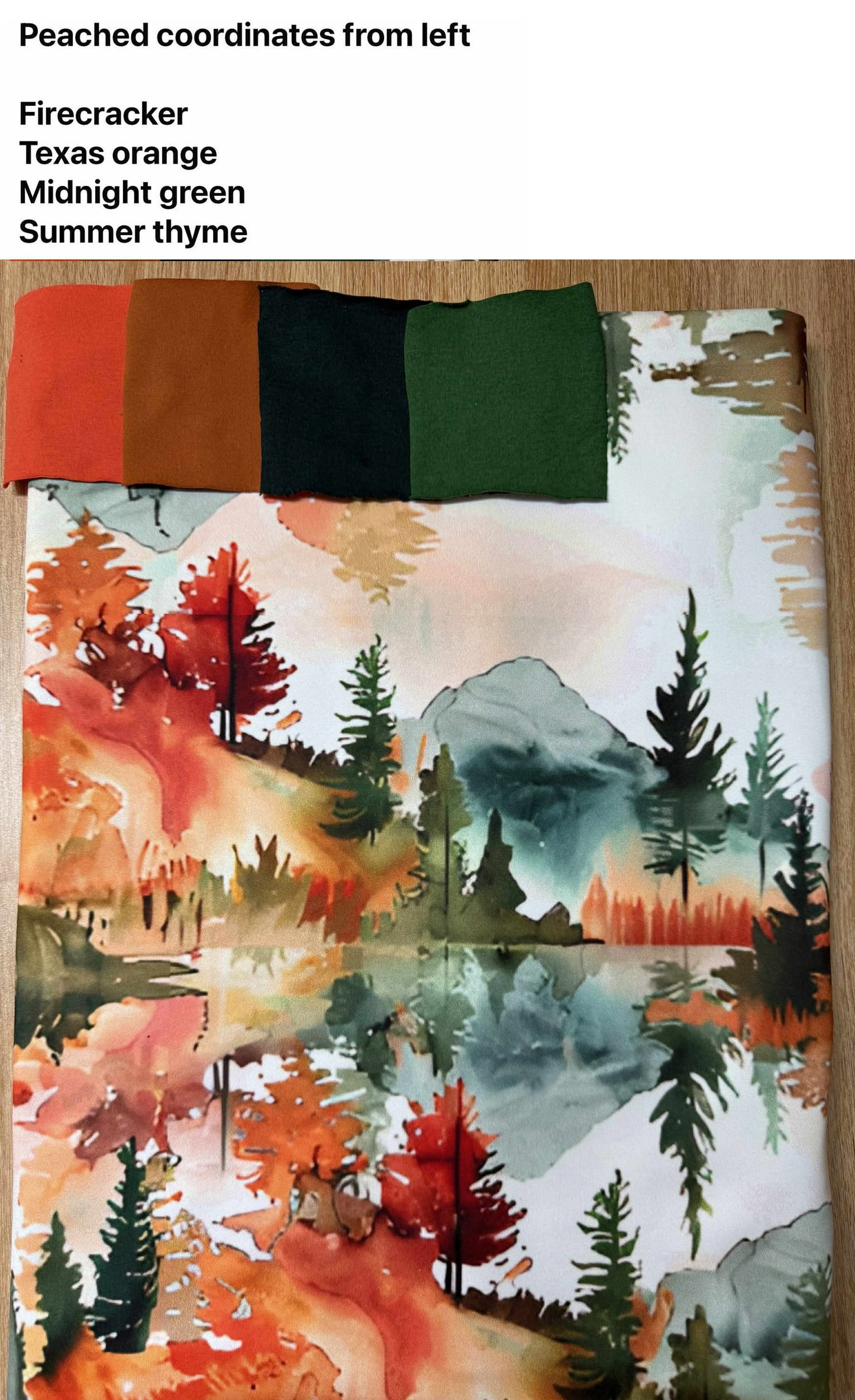 Reflection Ridge - Peached Performance - 3 Yard Cut