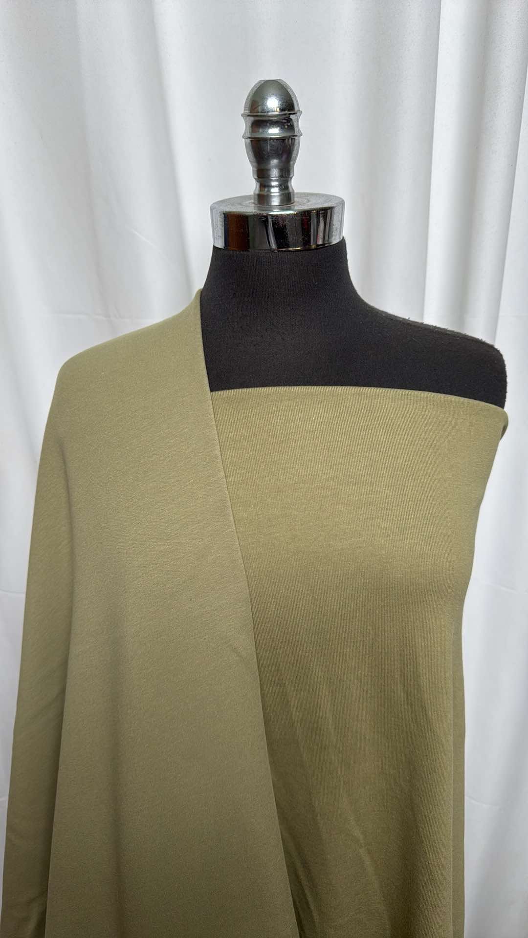 DOUBLE OLIVE BUNDLE : 2YD Olive Heavy Modal C/S SF & 2YD Olive C/S Rib : A26213