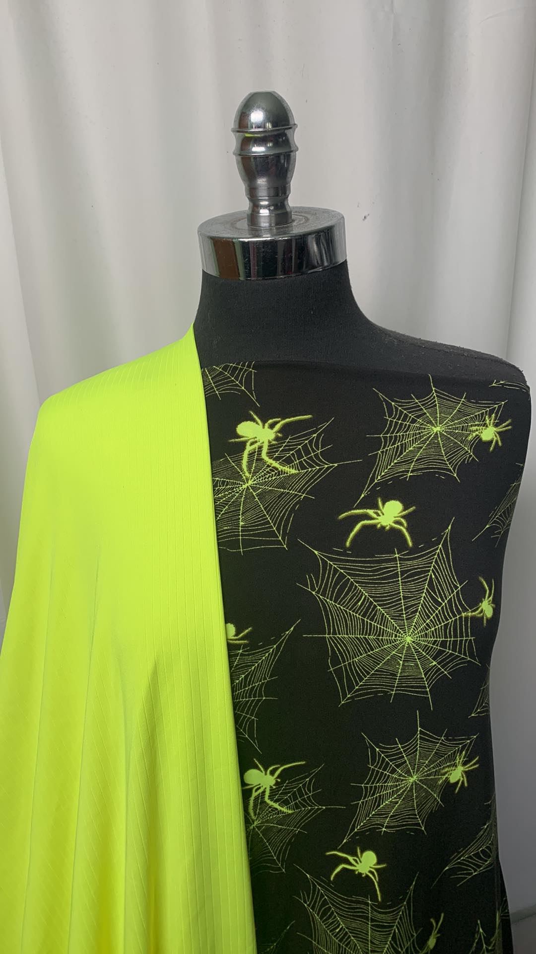 NEON WEBS BUNDLE : 2YD Neon Spiders DBP & 1YD Neon P/S Rib : A1650