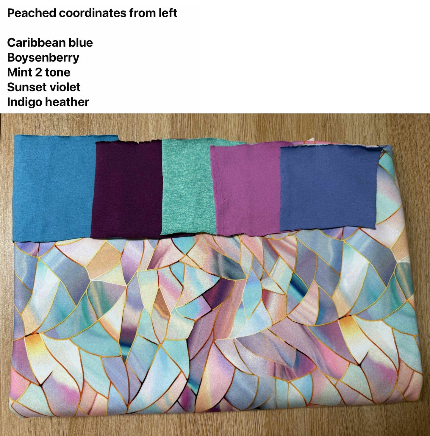Shattered Light - Peached Performance - 2 Yard Cut