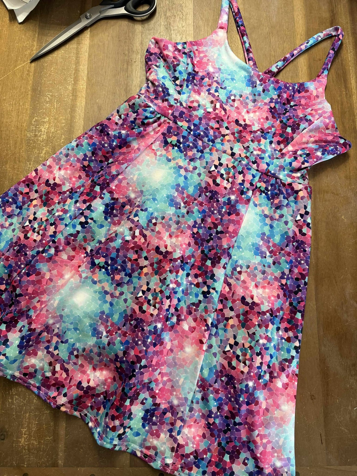 KaleidoPop - Peached Performance - 1 Yard Cut