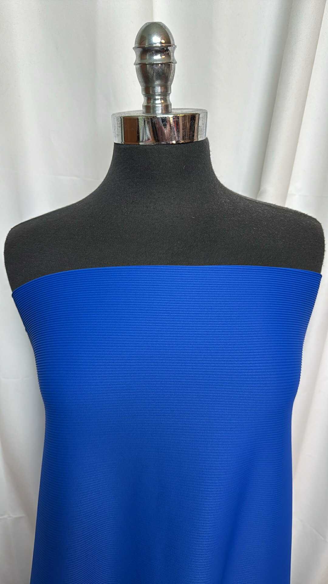 Royal - Nylon/Spandex Rib Swim (46" Wide) - 2 Yard Cut