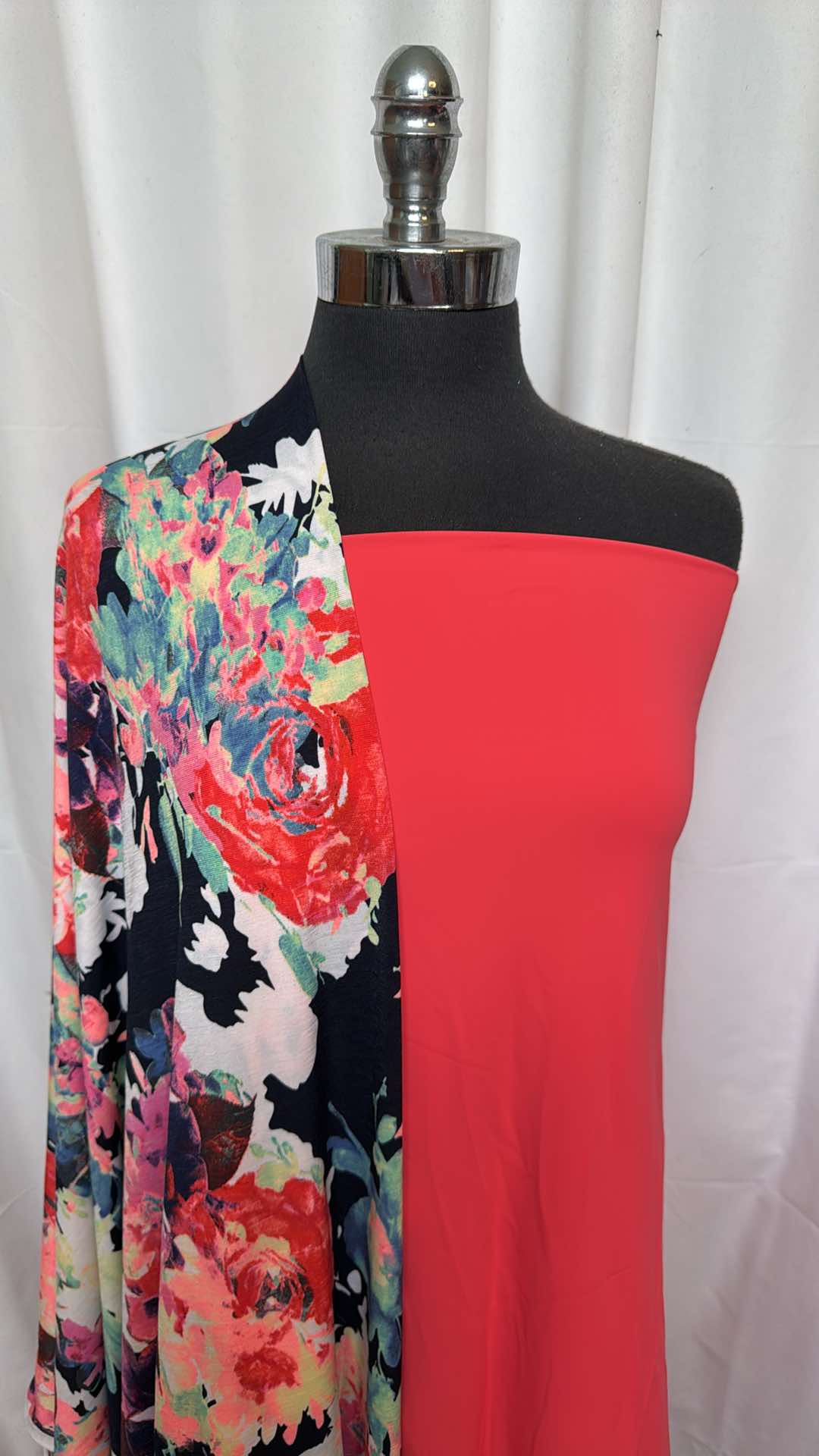 CORAL/FLORAL BUNDLE : 2YD Floral Bulgari & 2YD Coral N/S : A26168