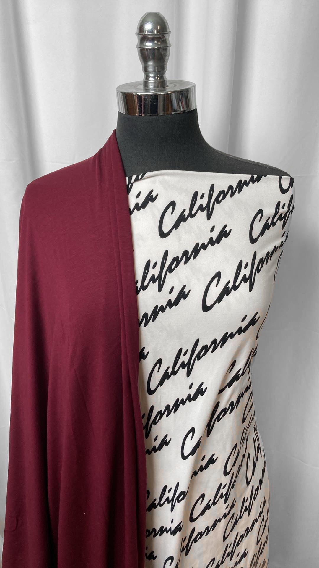 BURGUNDY/CALI BUNDLE : 2YD Burgundy MVC & 2YD California DBP : A25015
