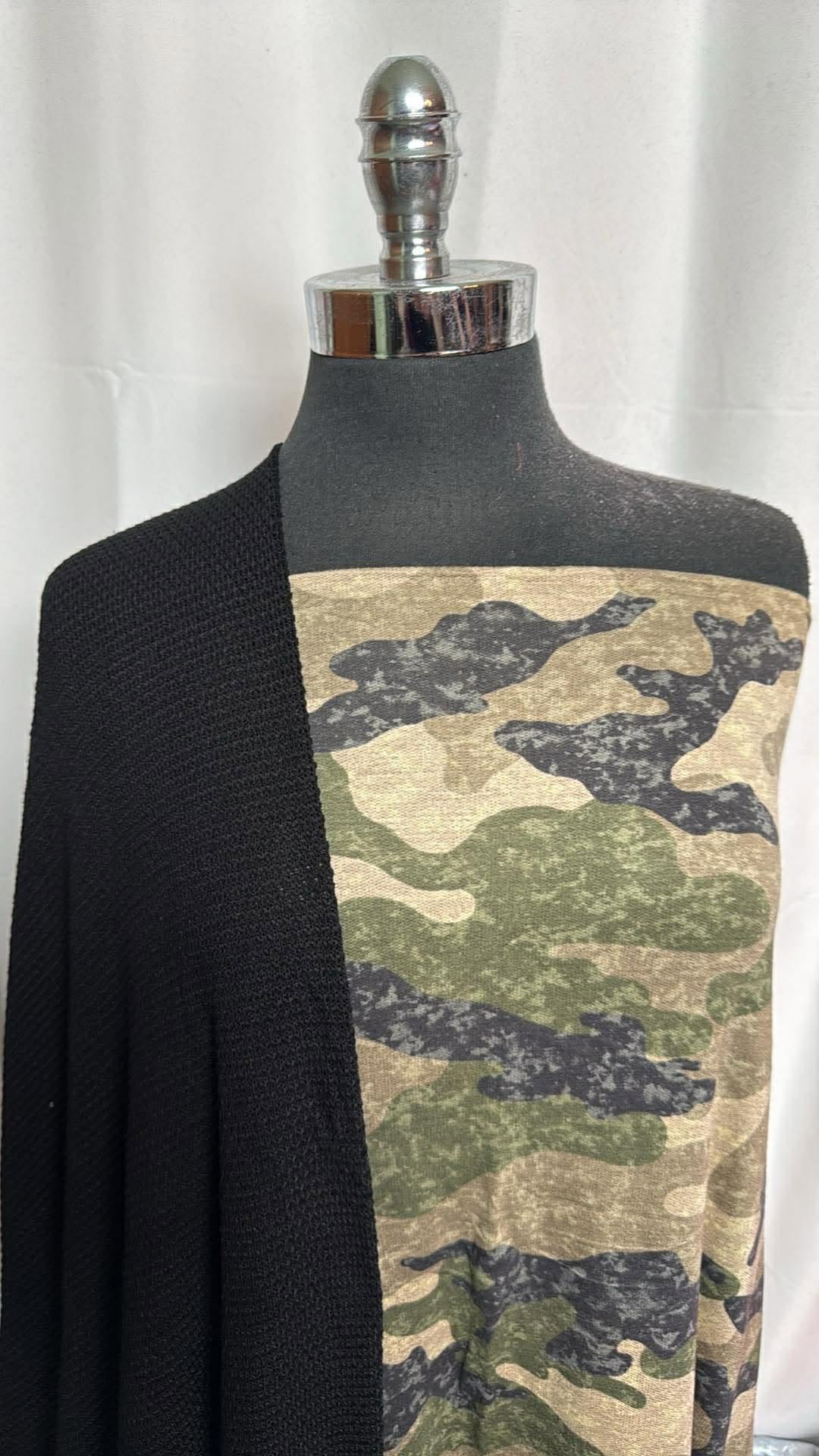 BLACK HONEYCOMB/CAMO BUNDLE : 2YD Black Honeycomb SK & 2YD Camo PRS FT : A29988