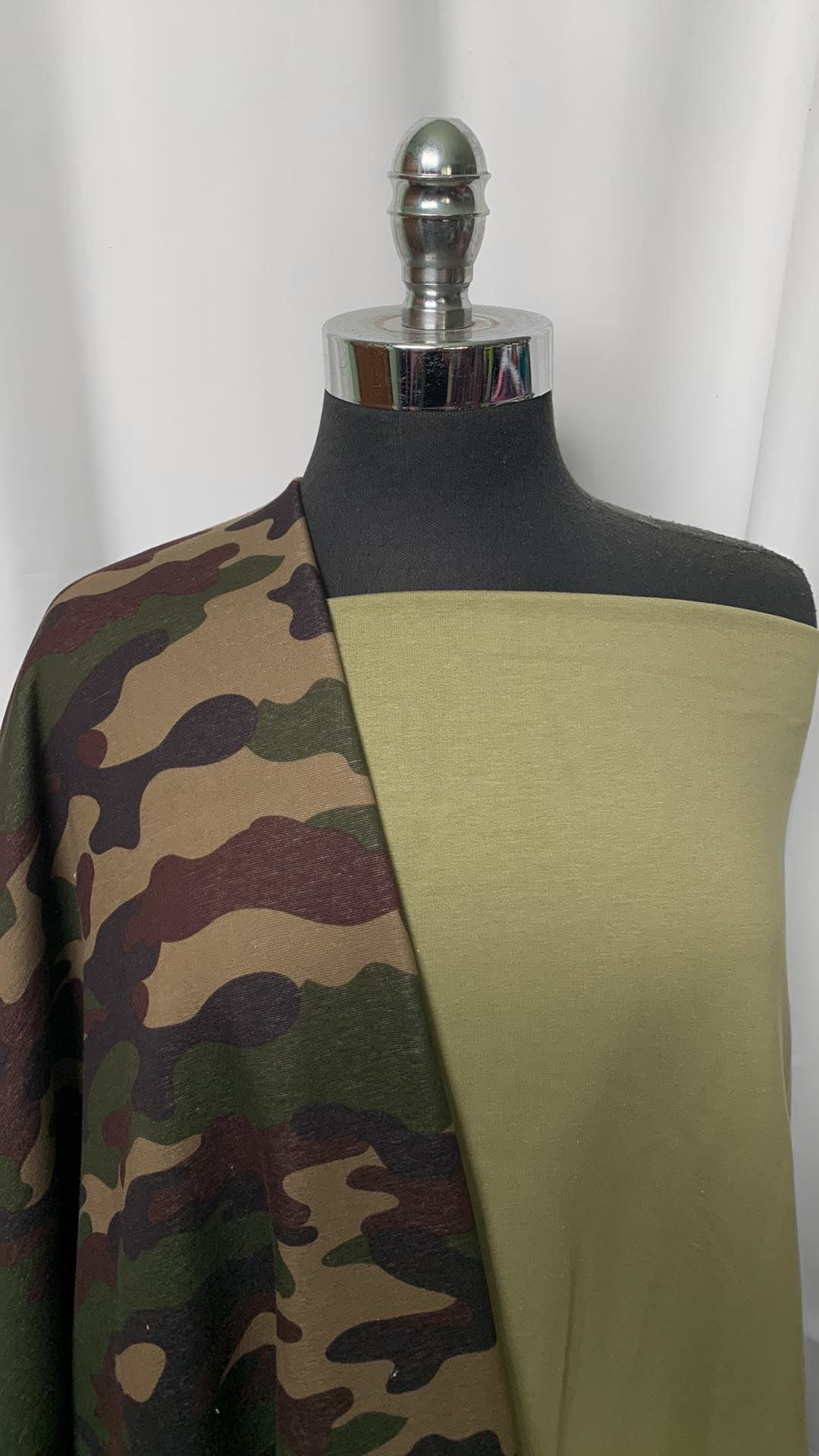 CAMO PLUSH/OLIVE BUNDLE : 2YD Camo SuperPlush & 2YD Olive Brushed C/S FT : A2047