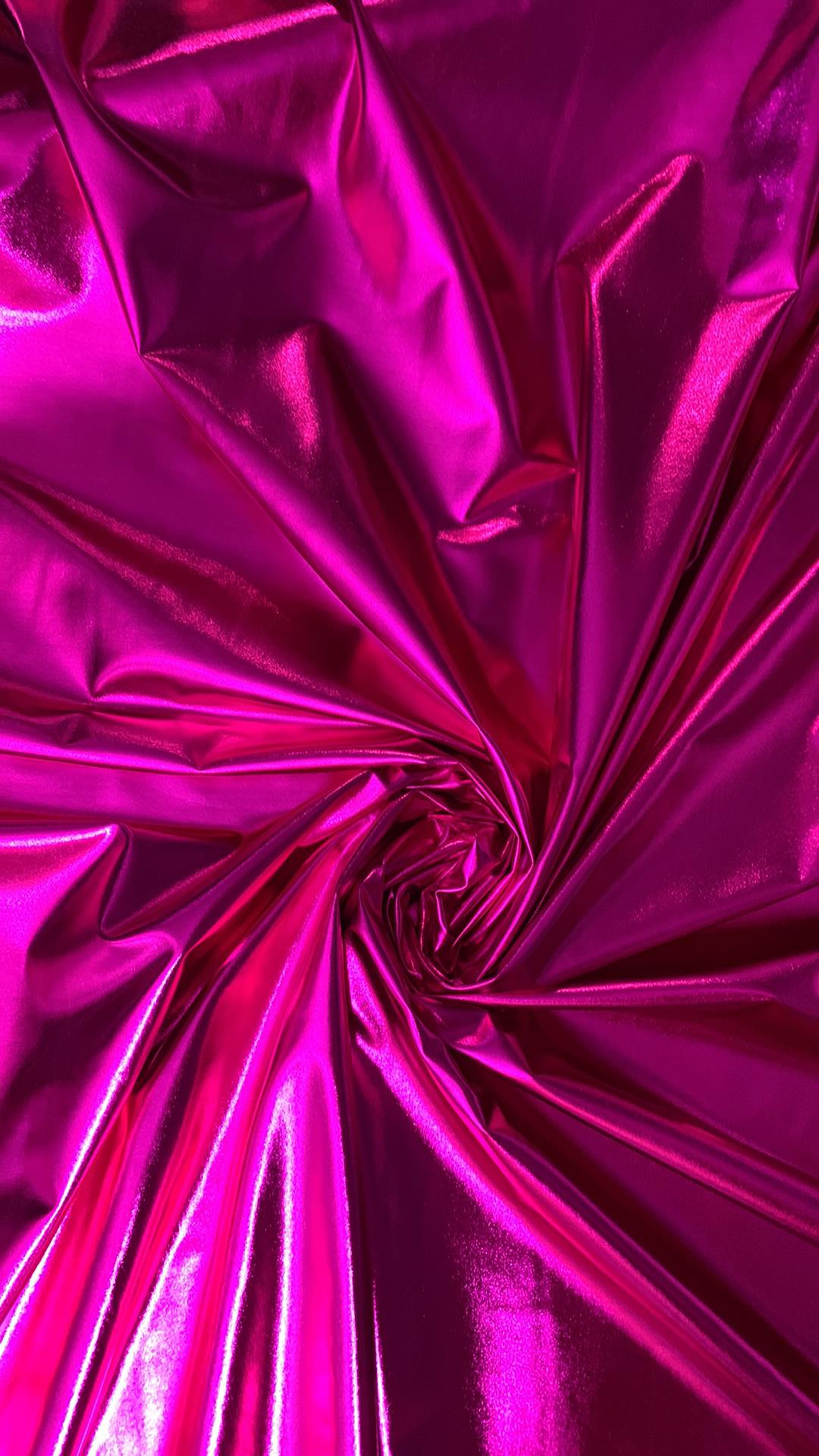 Fuchsia Foil - ITY - 2 Yard Cut