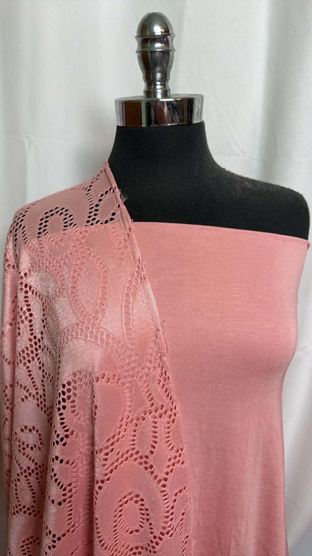 BLUSH LACE BUNDLE : 2YD Blush P/S "Lace" & 2YD Blush R/S : A29910