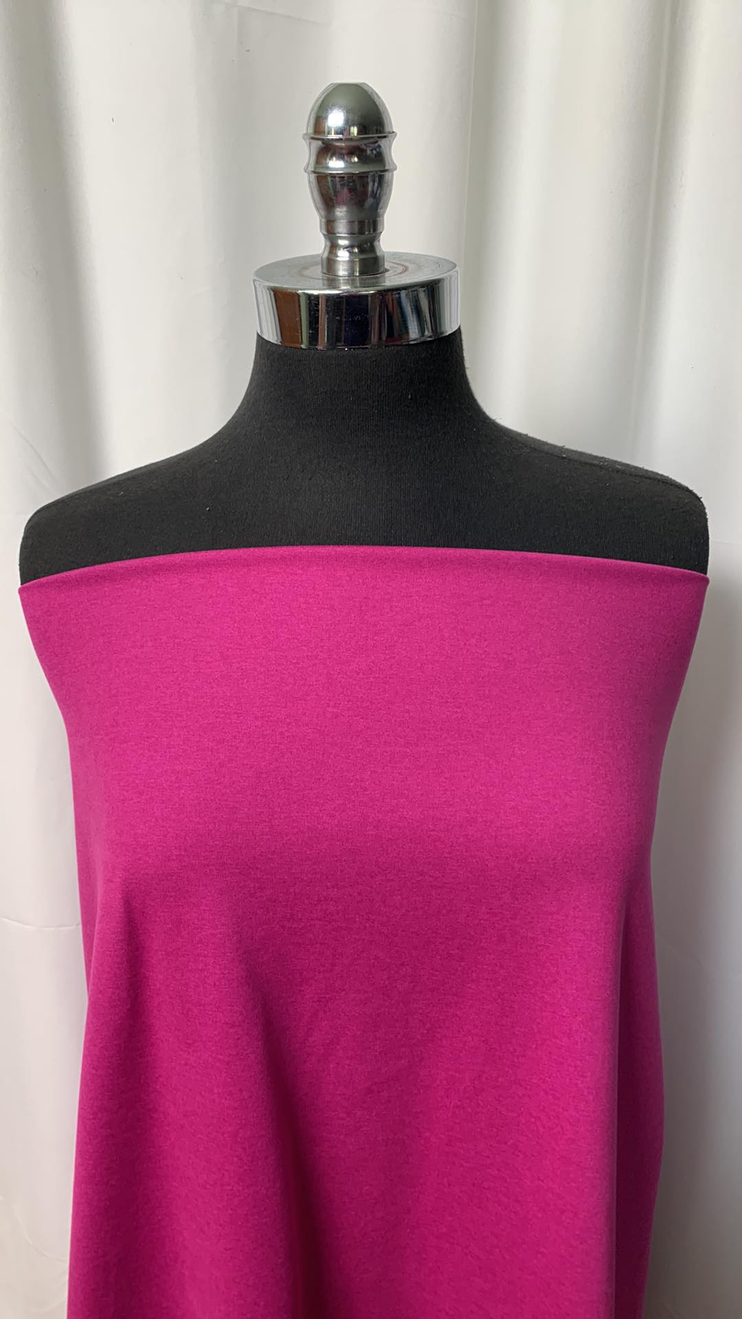 Magenta Purple - Peached Performance - 2 Yard Cut