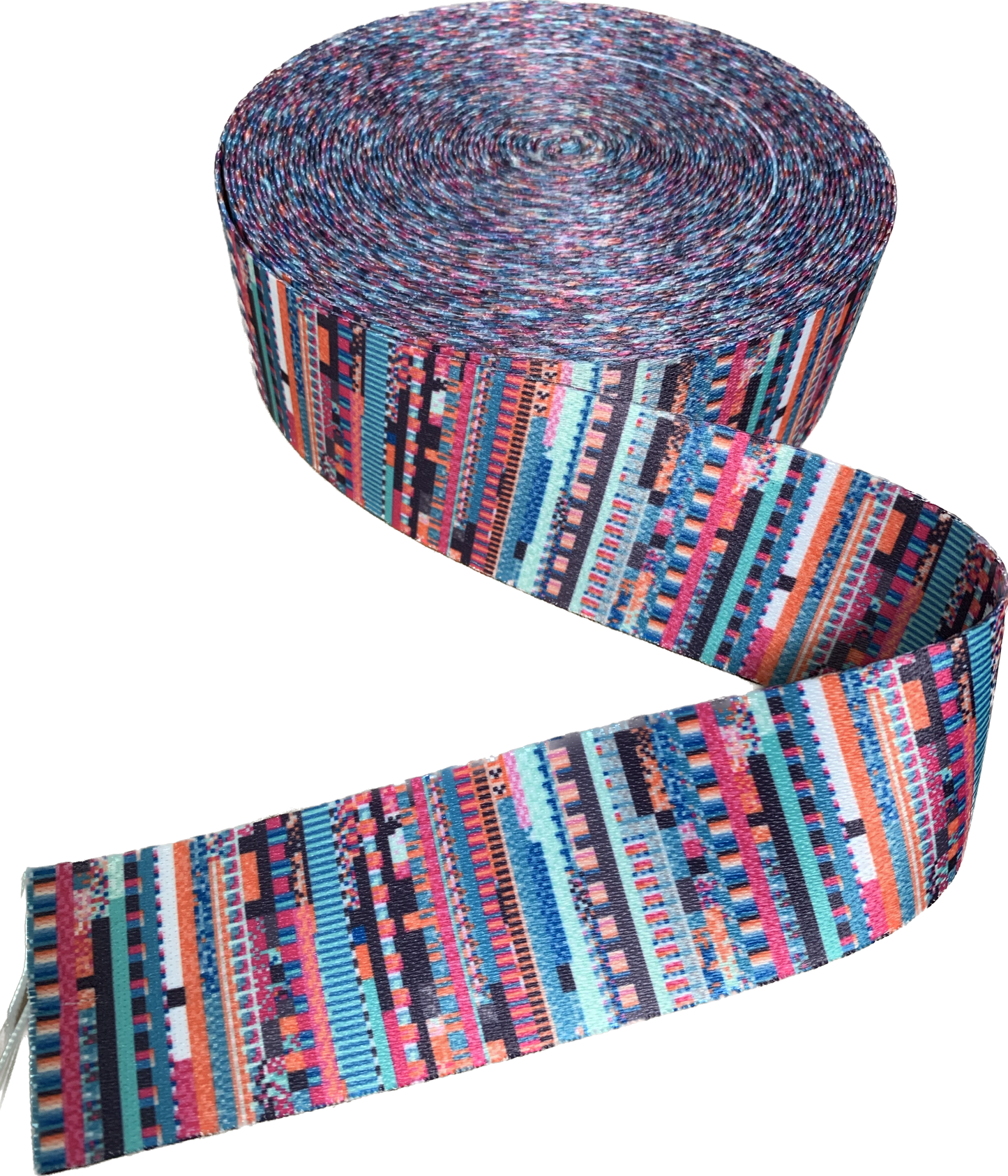 Selvedge Stripes - 2" Wide Seatbelt Strap - 3 Yards