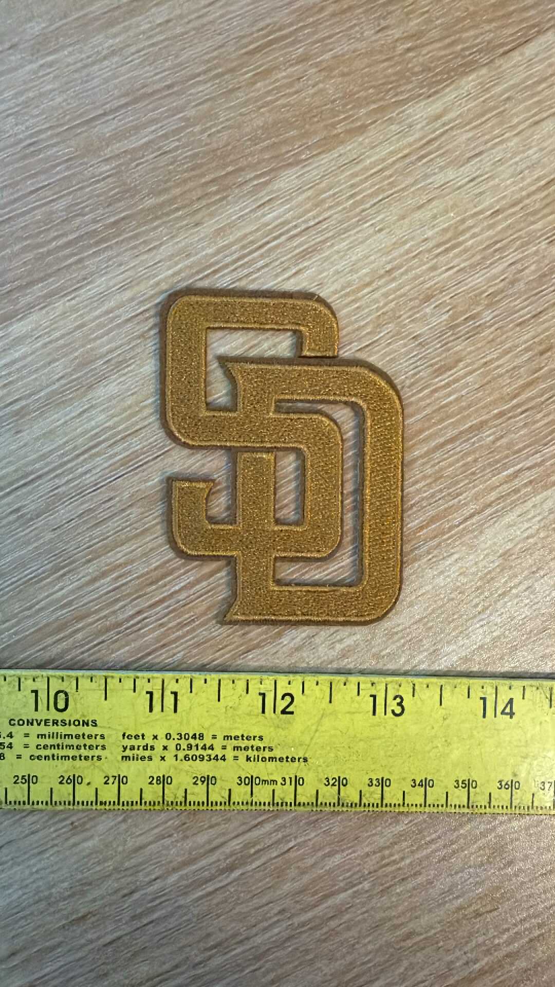 San Diego - IRON-ON Embroidered Patch - Sold Individually