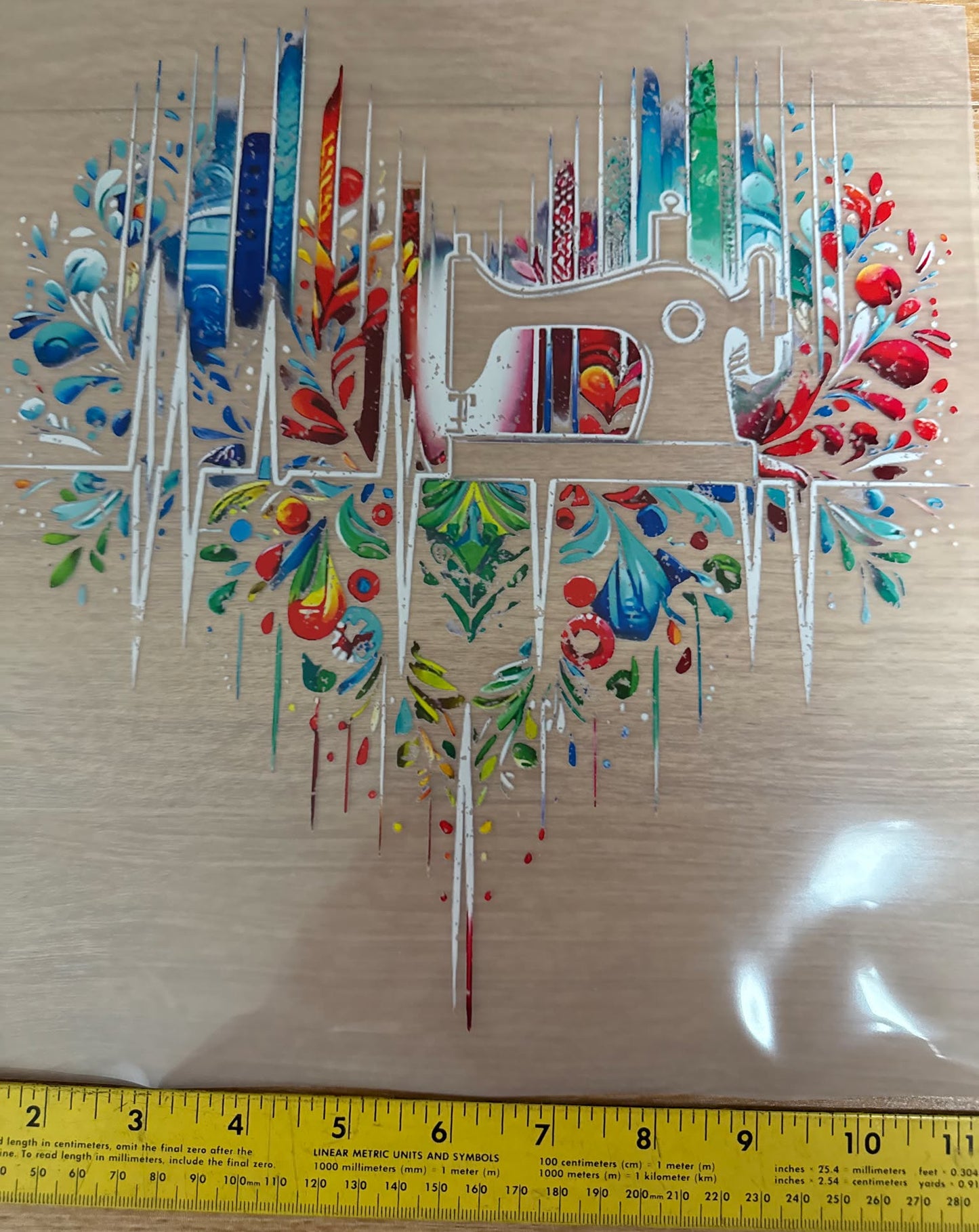 68 - Iron On Decal - Sold Individually