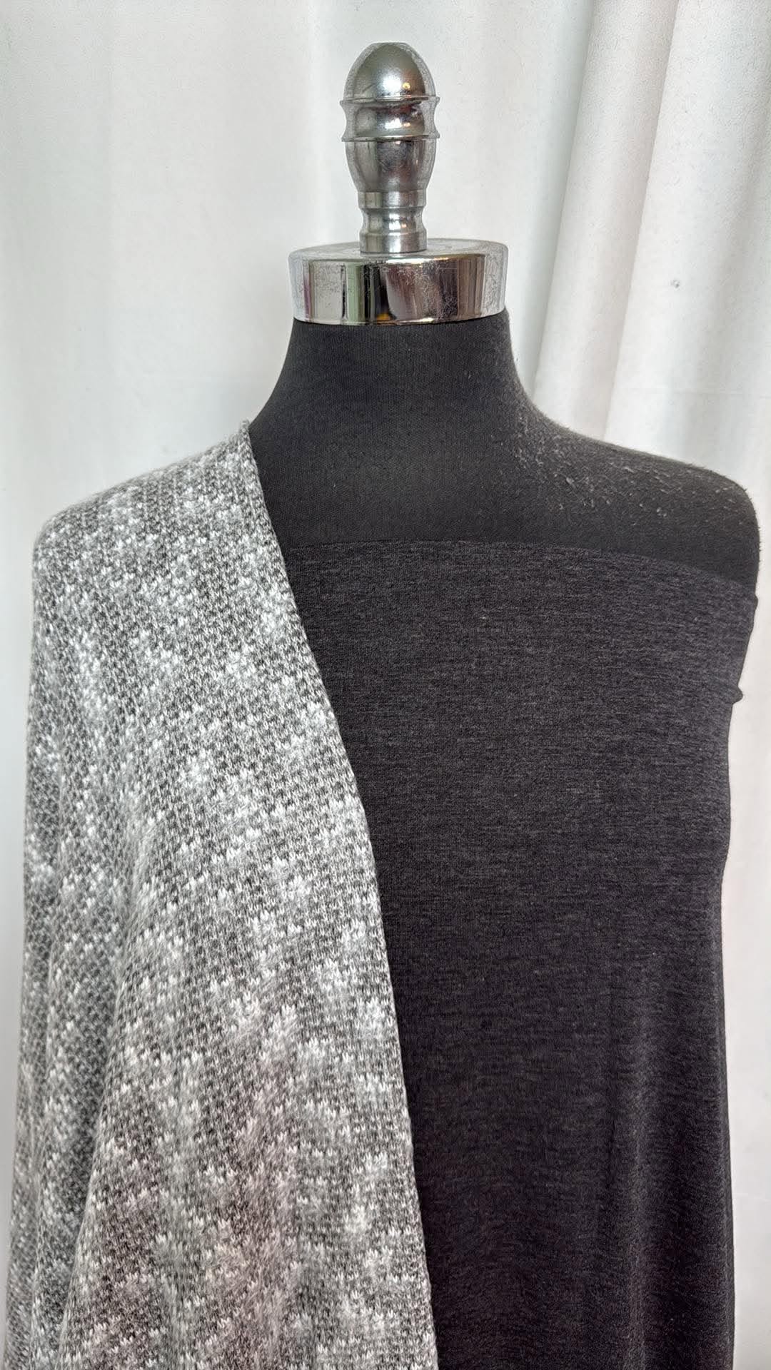CHARCOAL/GREY BUNDLE : 2YD Grey Brushed SK & 2YD Heather Charcoal PRS FT : A31010