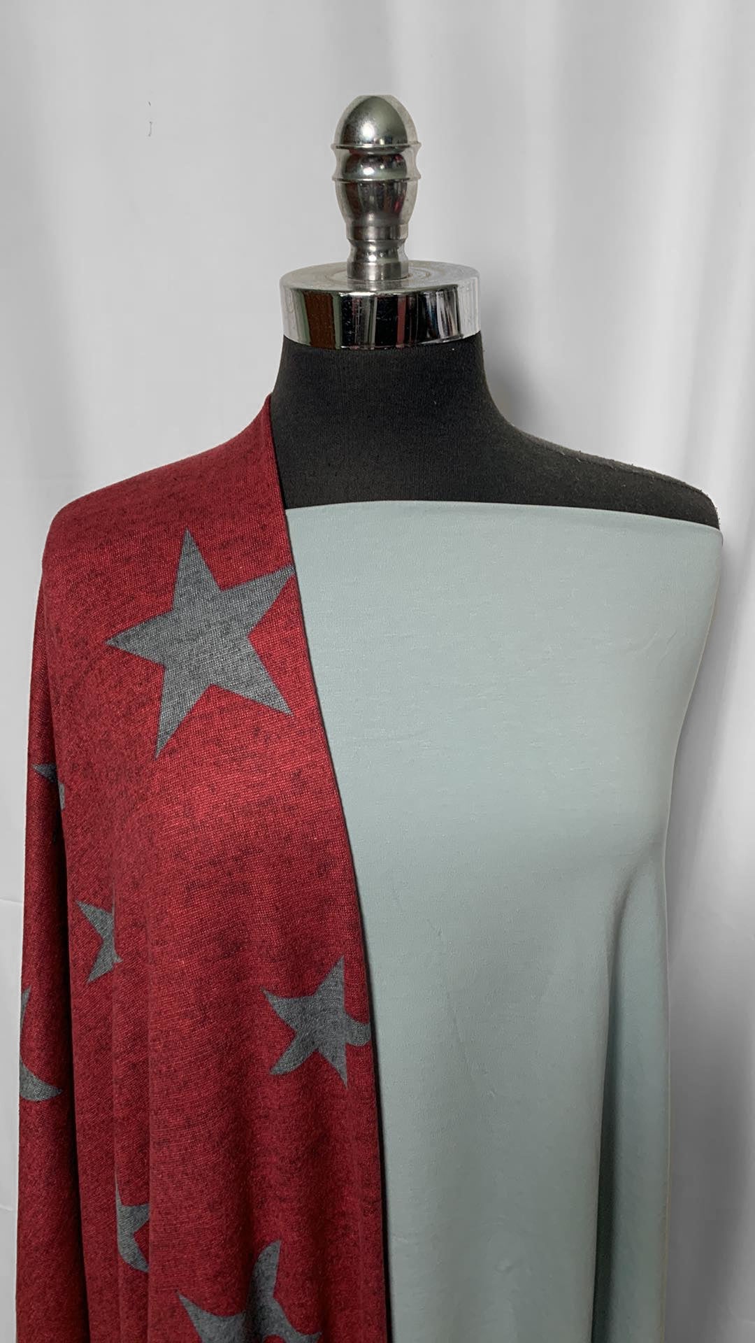 SLATE/STAR BUNDLE : 2YD Star Brushed Hacci SK & 2YD Slate MVC : A2432