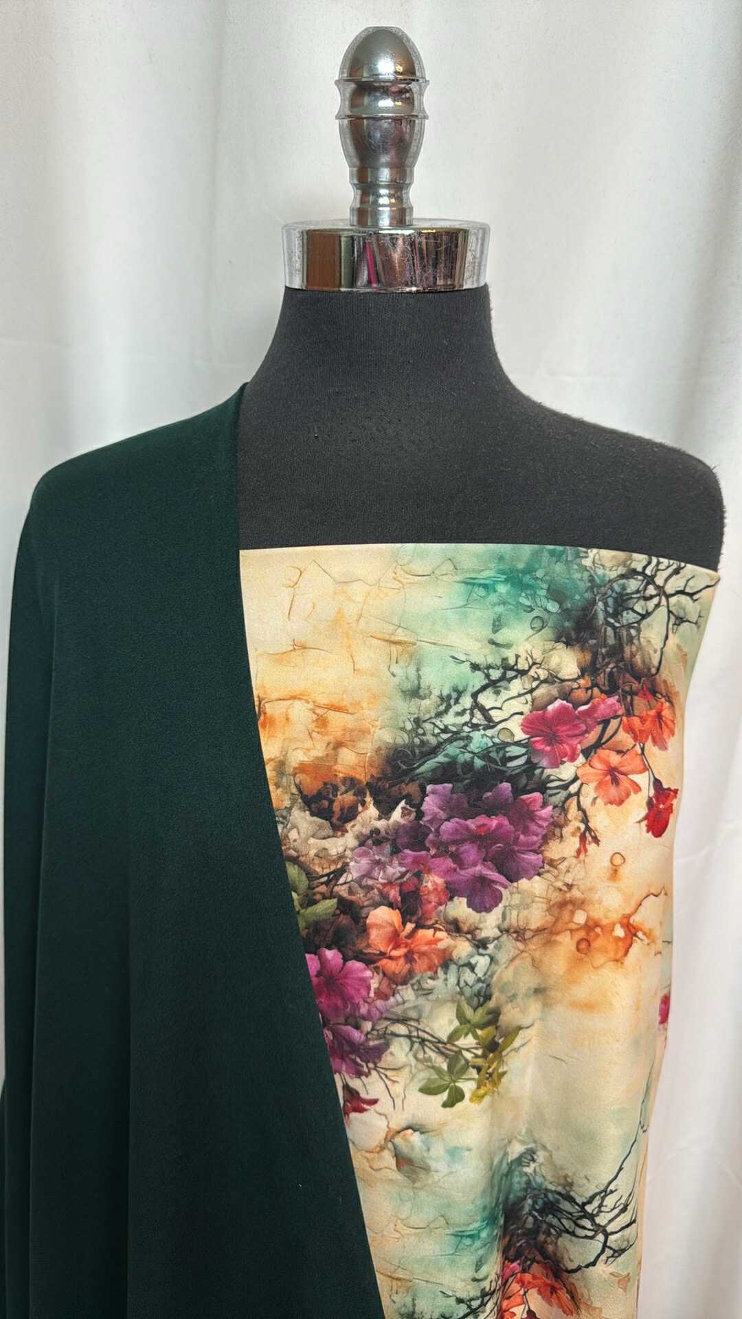 FIR/WILDERNESS BLOOMS BUNDLE : 1.5YD Wilderness Blooms Single-Brushed PF & 1YD Fir Peached PF : A28730