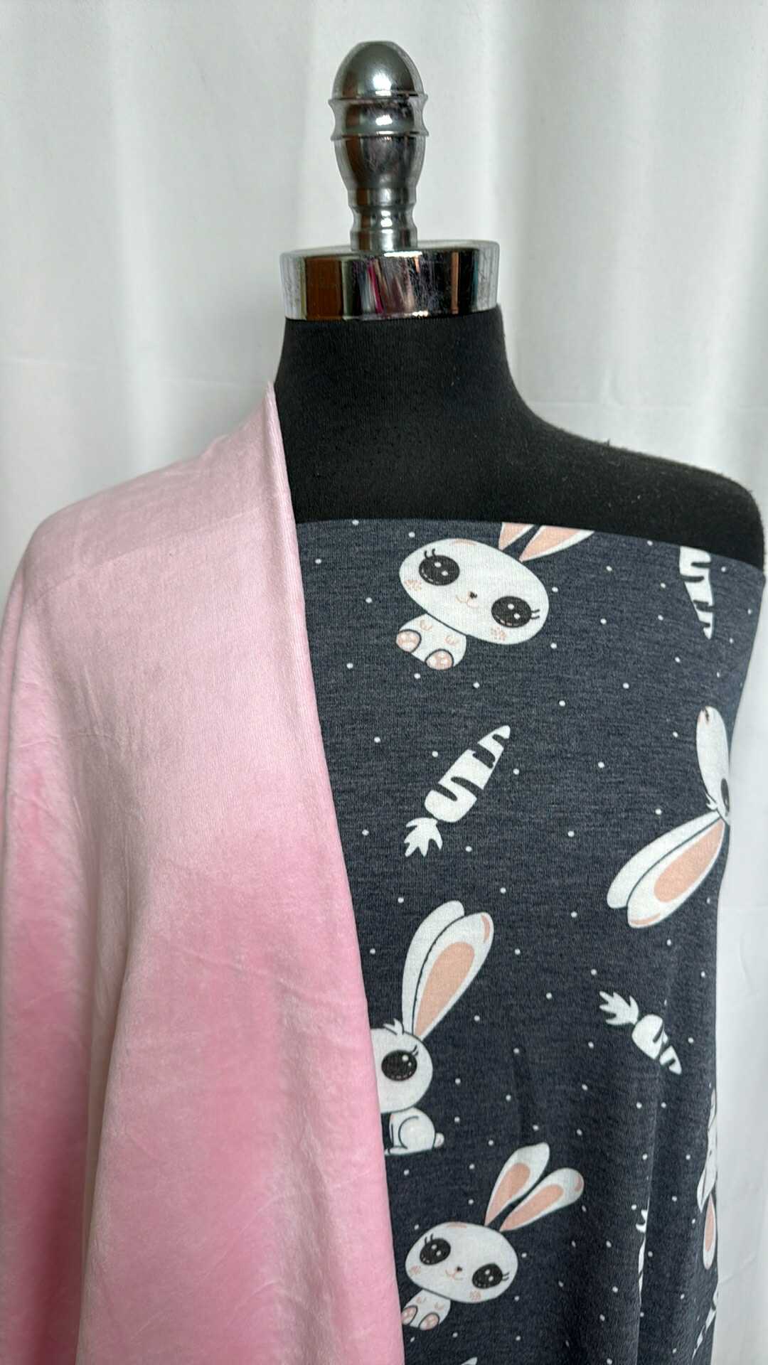 BUNNY/PINK VELOUR BUNDLE : 2YD Bunny PRS FT & 2YD Pink Velour : A29334