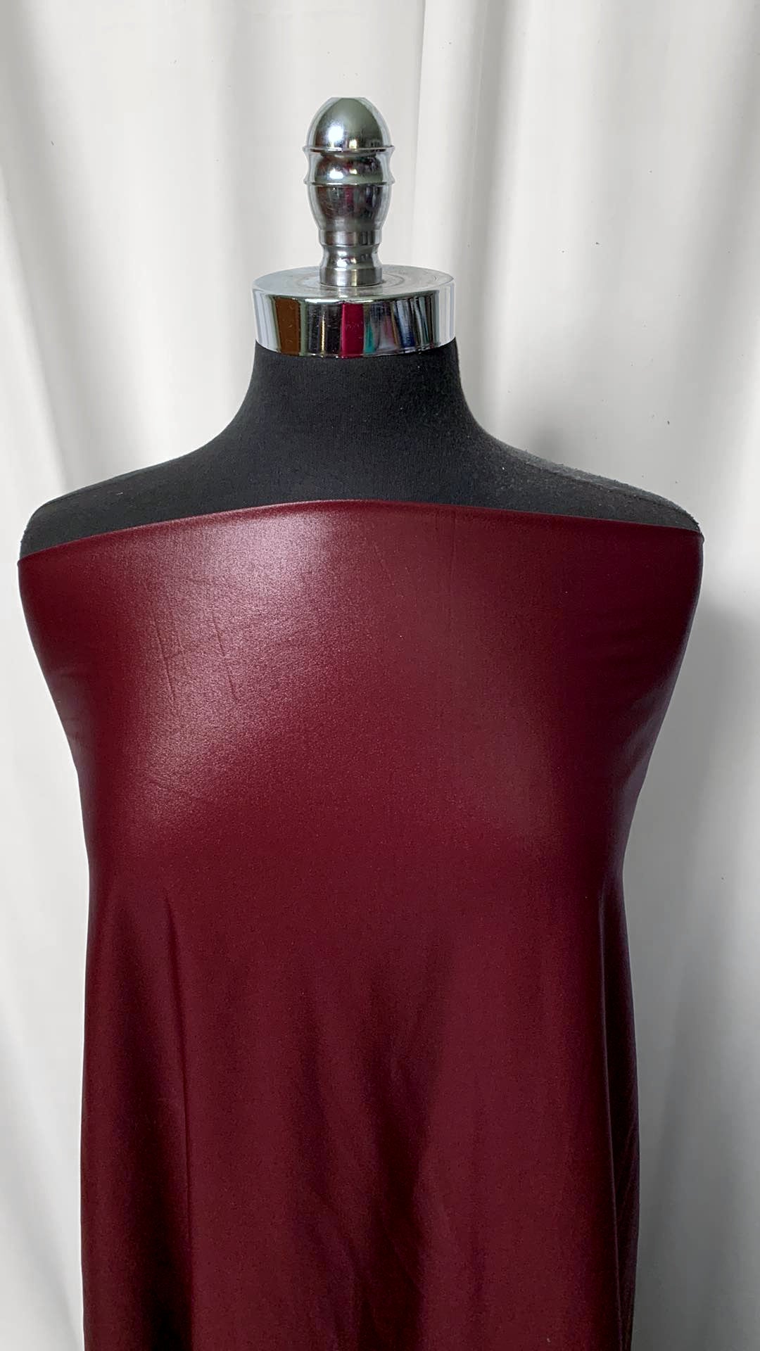 Oxblood - Wet-Look Performance - By the 1/2 Yard