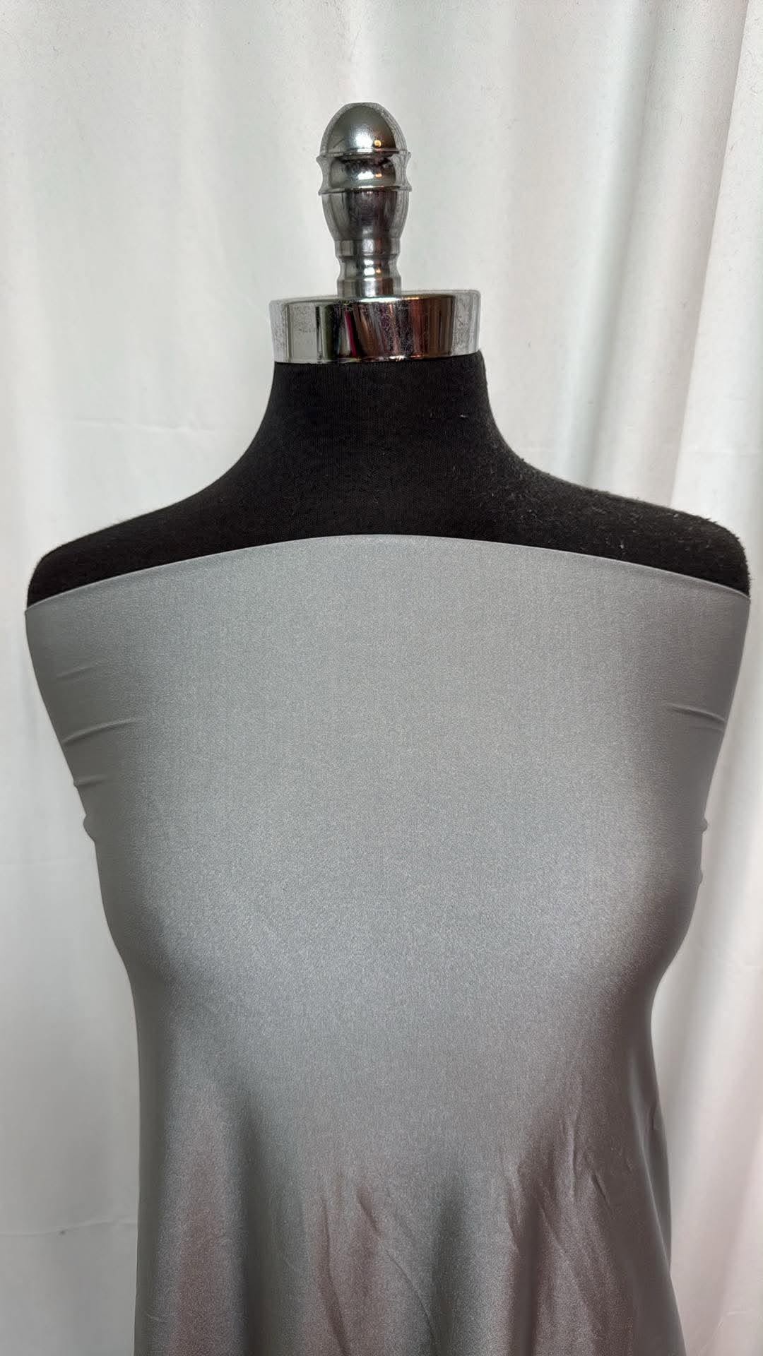 Silver Shimmer - Nylon/Spandex Swim- 2 Yard Cu