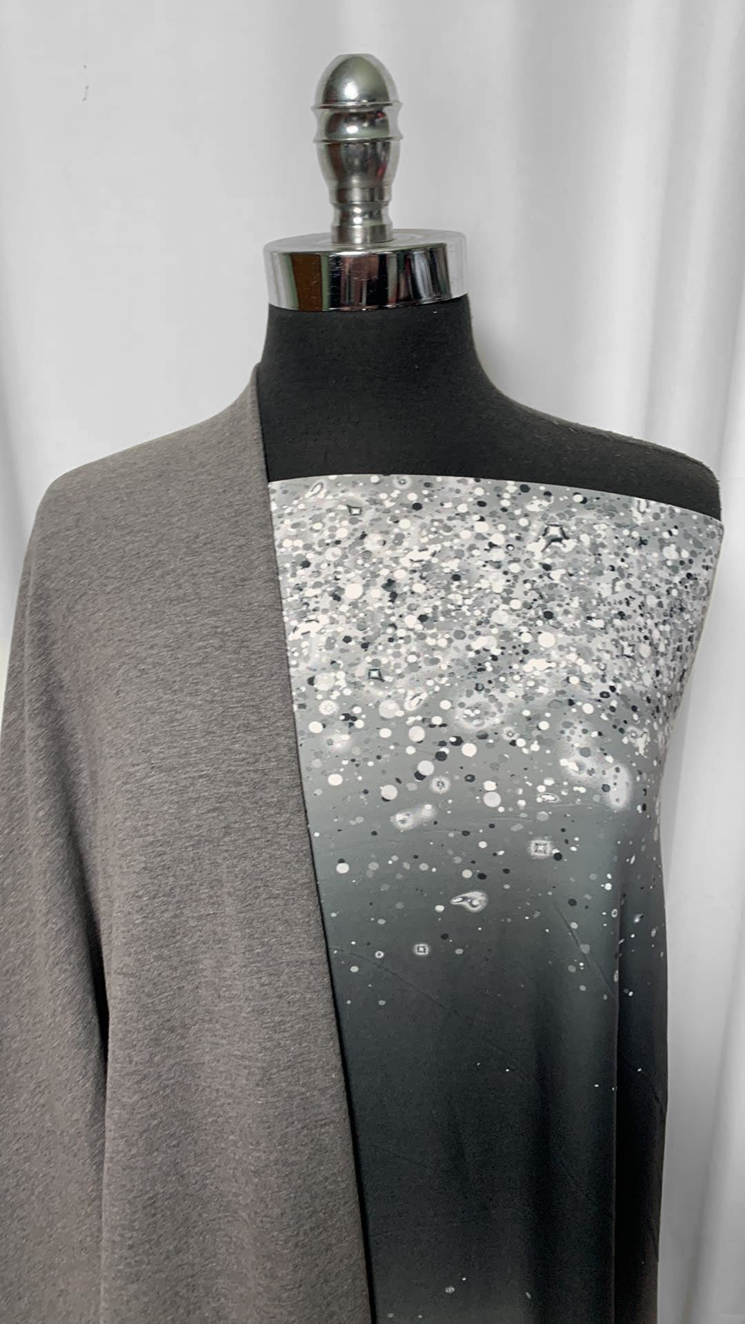 GREY/BLACK DIAMOND BUNDLE : 2YD Black Diamond PF & 2YD Grey C/P/S : A2442