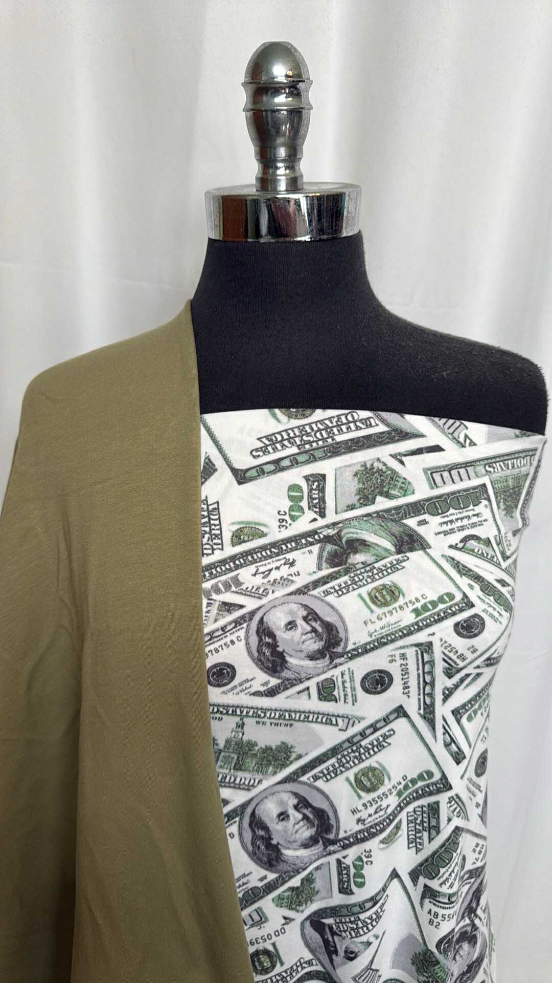 OLIVE/MONEY BUNDLE : 2YD Money DBP & 2YD Olive Brushed C/M FT : A29279