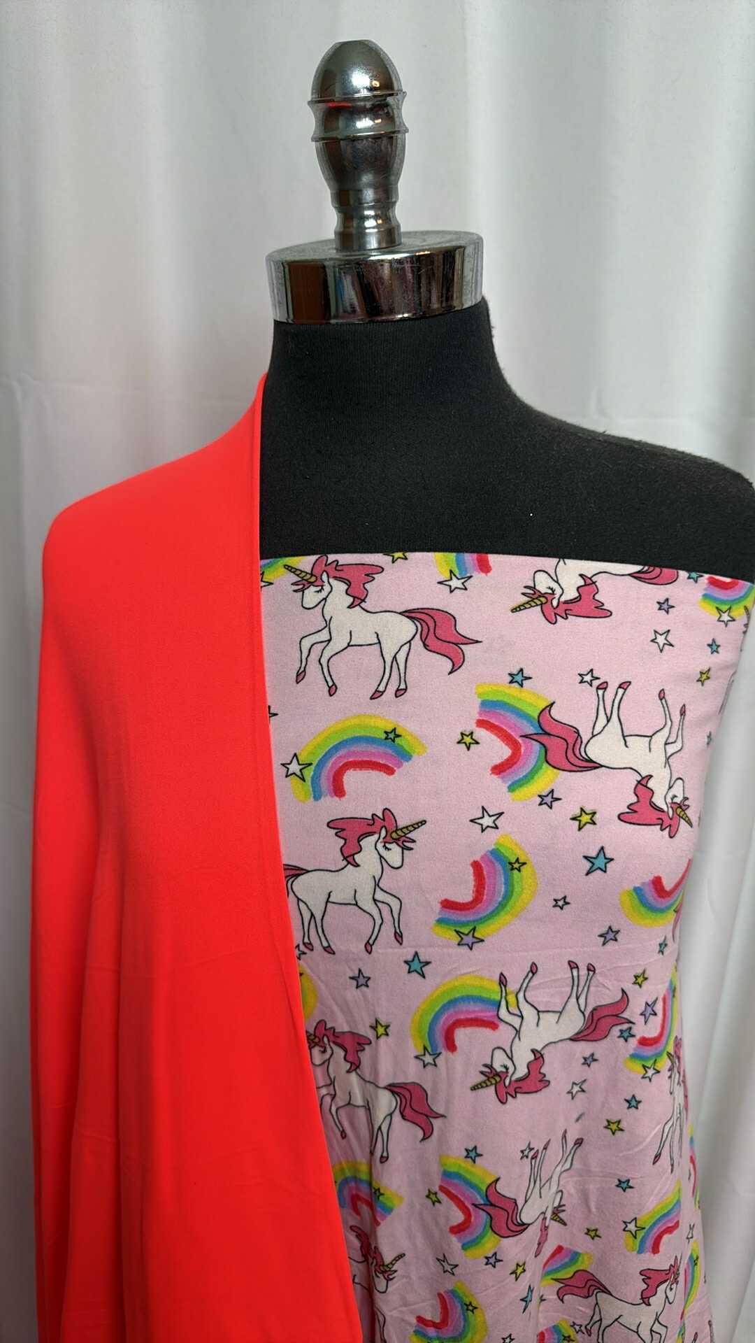 NEON/UNICORN BUNDLE : 2.5YD Unicorn DBP (Flaw) & 2YD Neon DBP : A27669