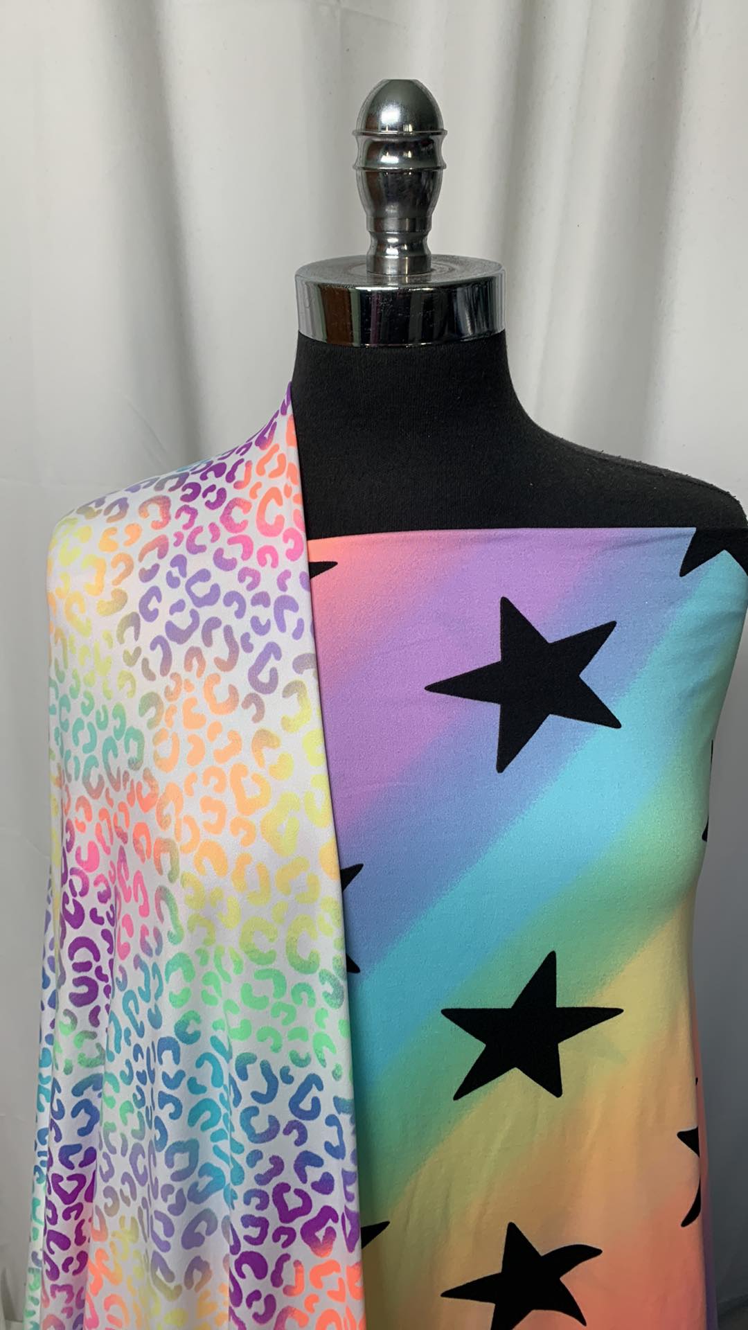 OMBRE LEOPARD/STAR BUNDLE : 3YD Ombre Star DBP & 3YD Ombre Leopard DBP : A1857