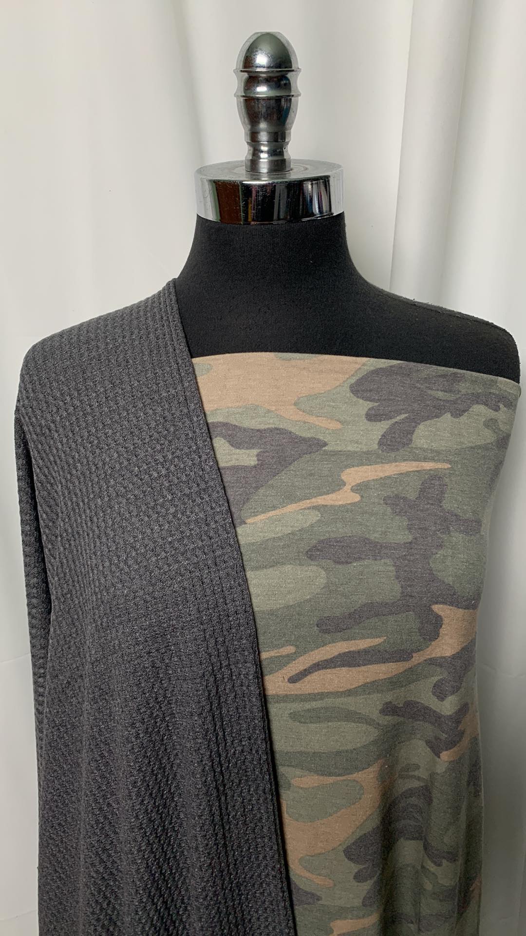 CAMO/WAFFLE BUNDLE : 2YD Camo PRS Jersey & 2YD Charcoal Waffle : A2222