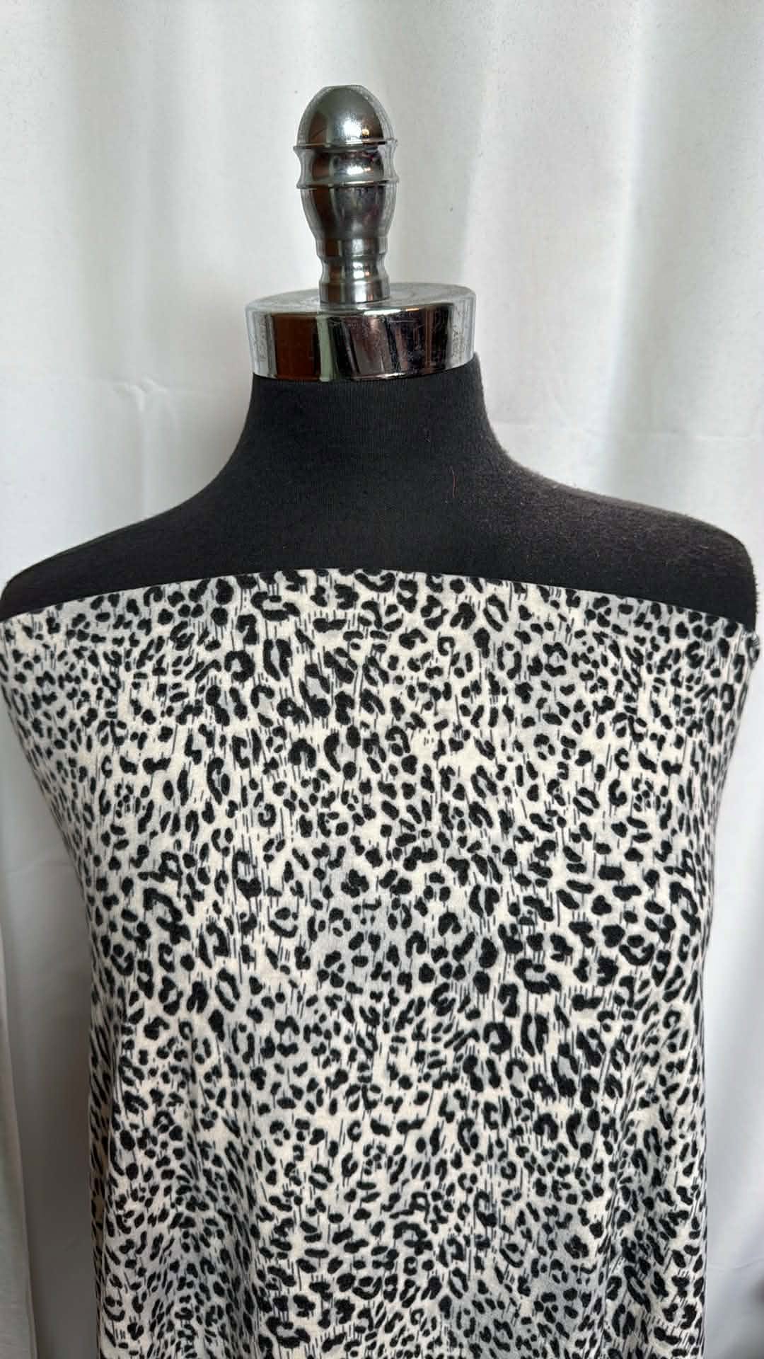 Leopard - Brushed-Face PRS Jersey - 2 Yard Cut