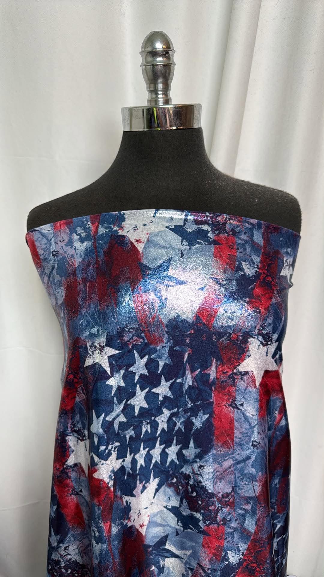 Patriotic - Foil Performance - 2 Yard Cut