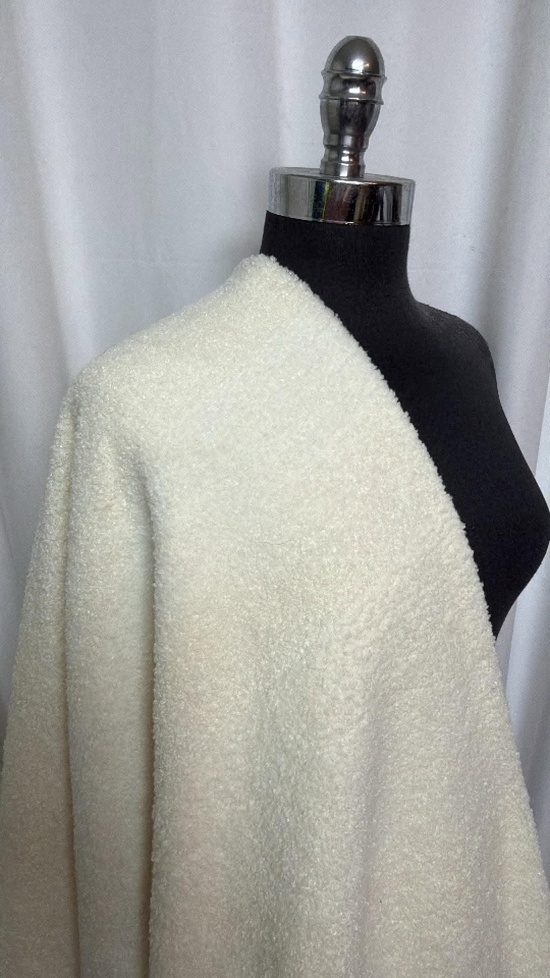 Ivory - Poodle - 2 Yard Cut