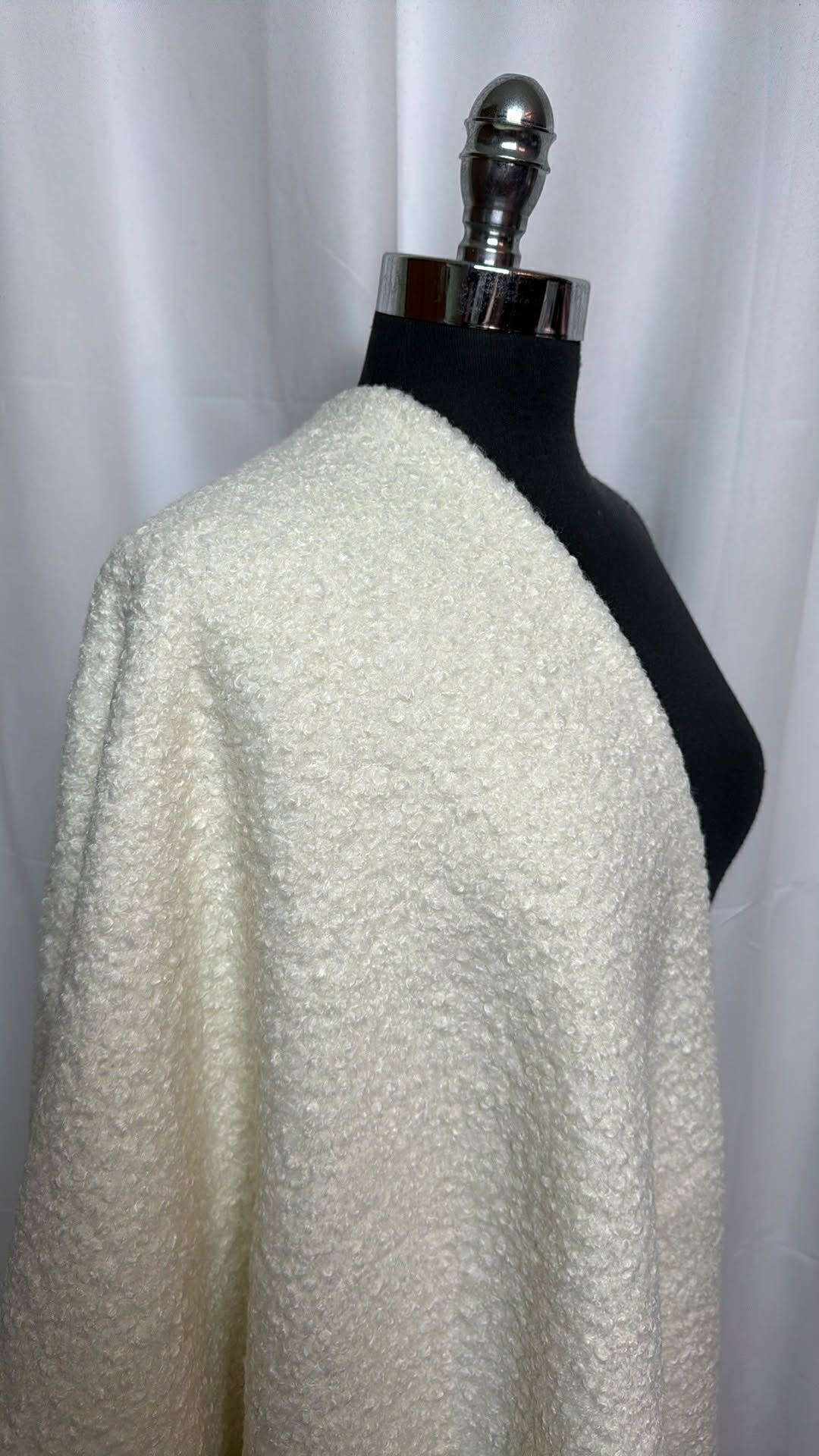 Ivory - Teddy - 2 Yard Cut