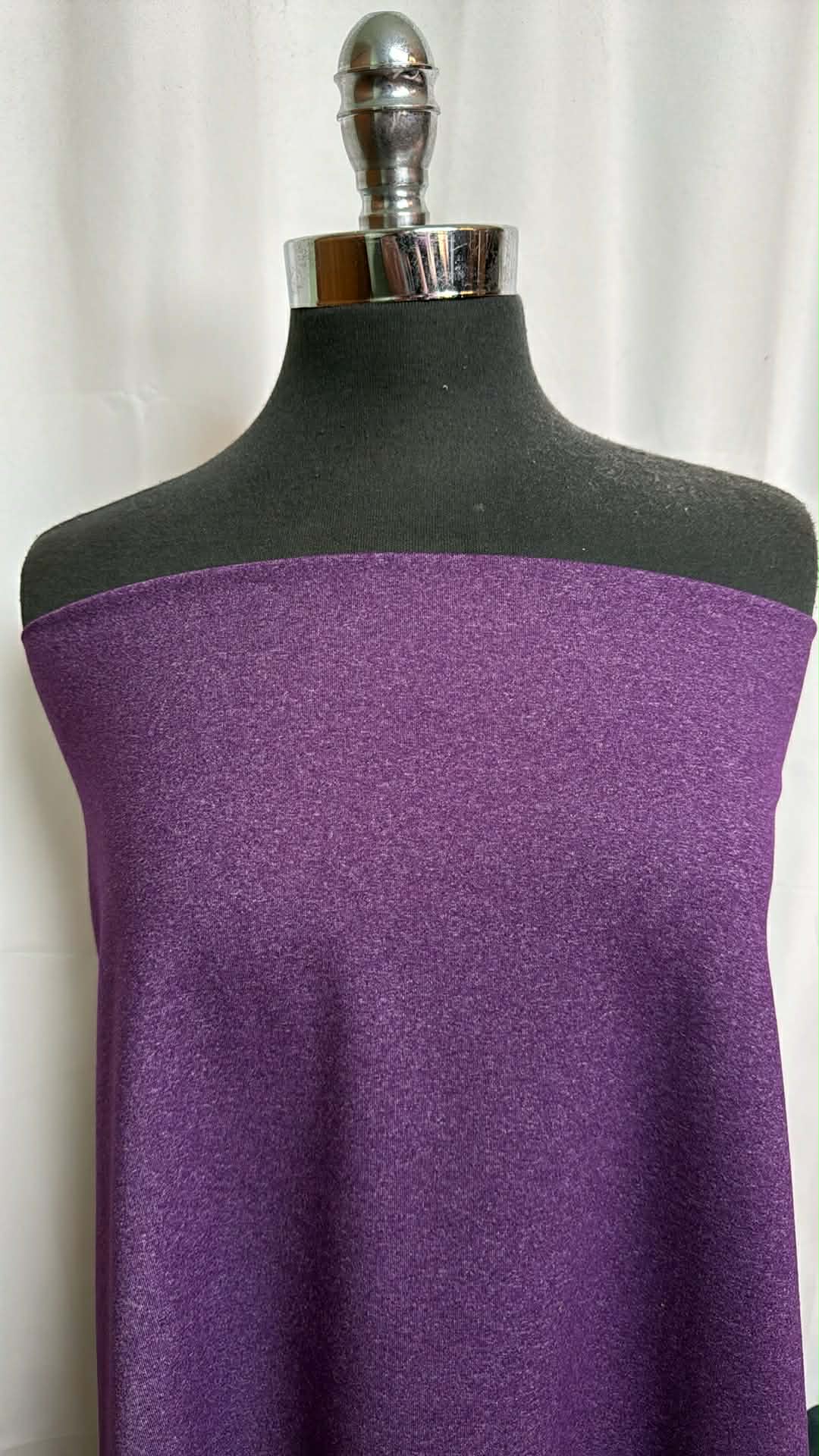 Heathered Purple - Heavy Performance - 2 Yard Cut