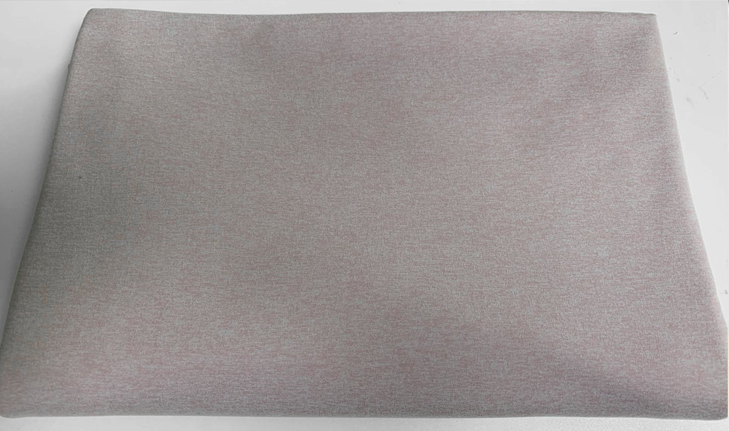Rose/Silver Peached Performance - 2 Yard Cut