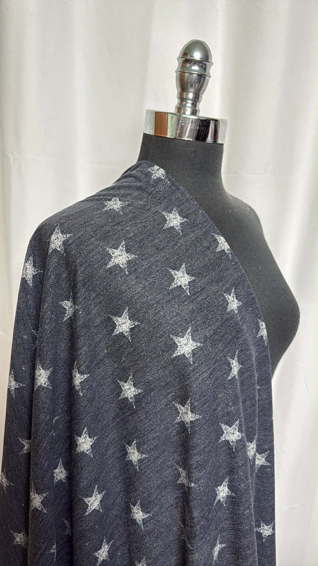 Stars - Right-Side-Loop PRS French Terry - 2 Yard Cut