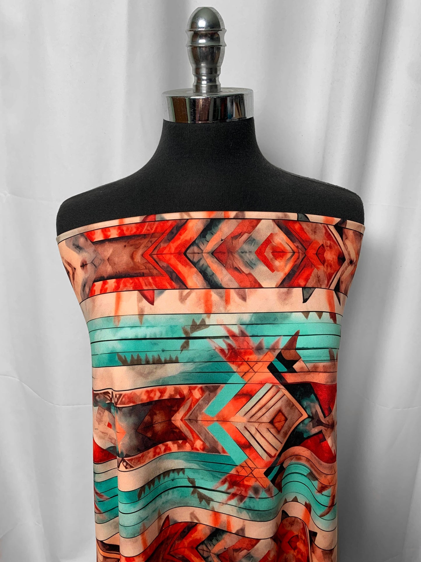 Southwest Grunge - Peached Performance - 2 Yard Cut