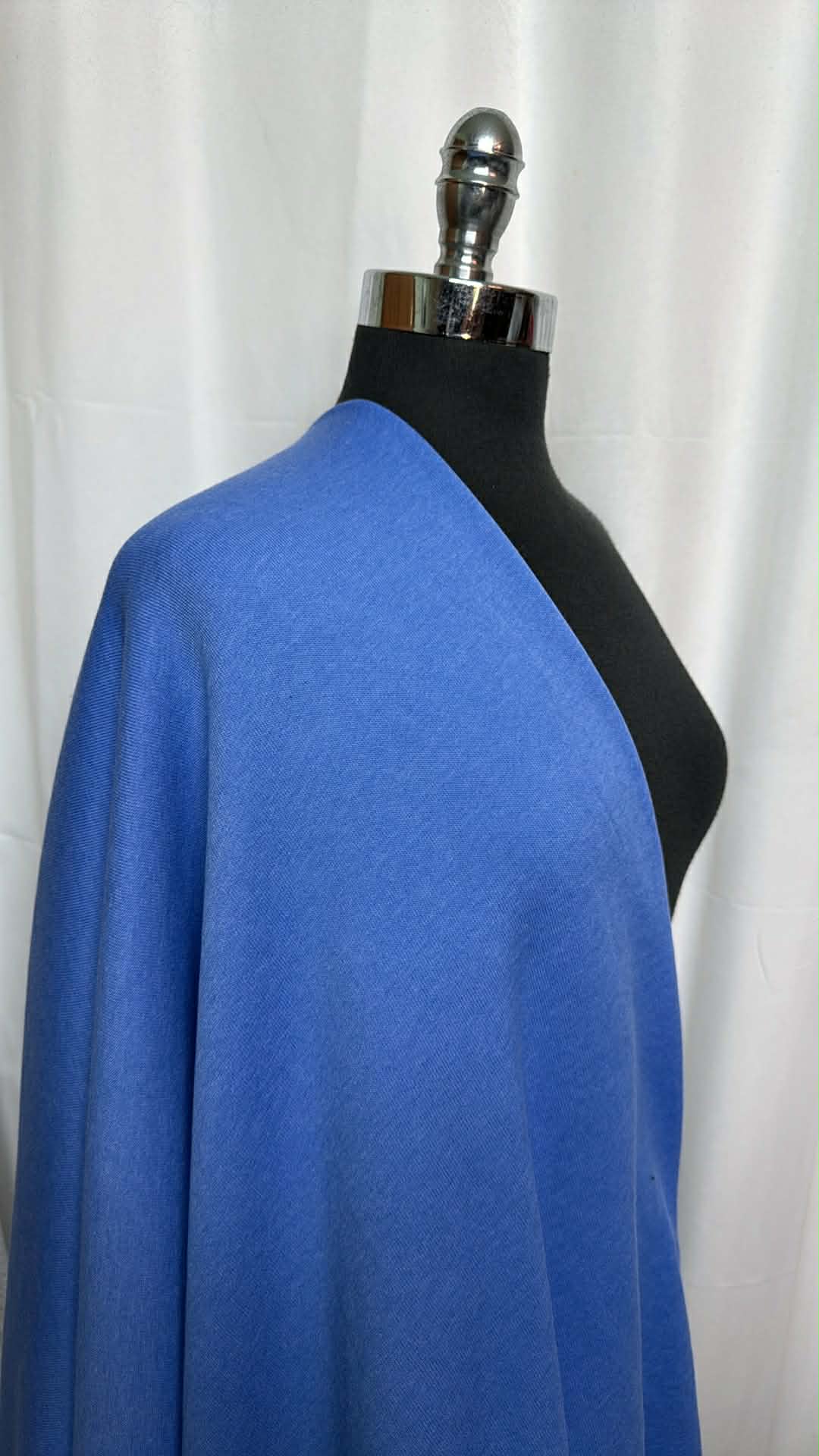 Blue - Cotton/Poly Sweatshirt Fleece (72" Wide) - 2 Yard Cut