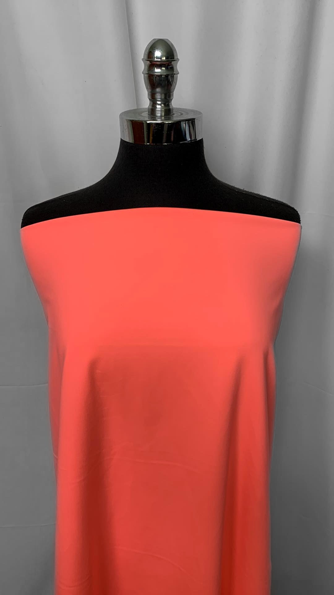 Solid Bombshell Salmon - Peached Performance - By the 1/2 Yard